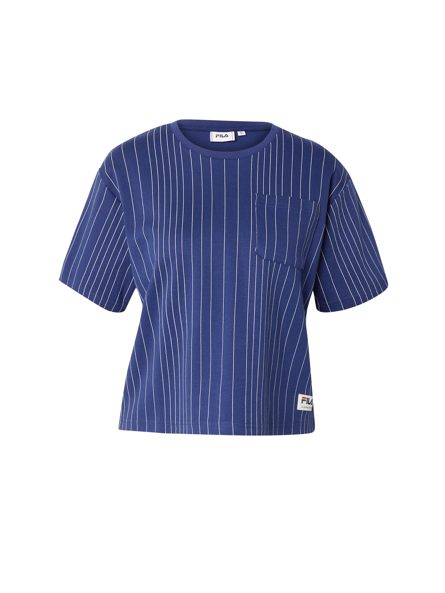 FILA Tricou funcțional TAUSCHA  bleumarin / alb