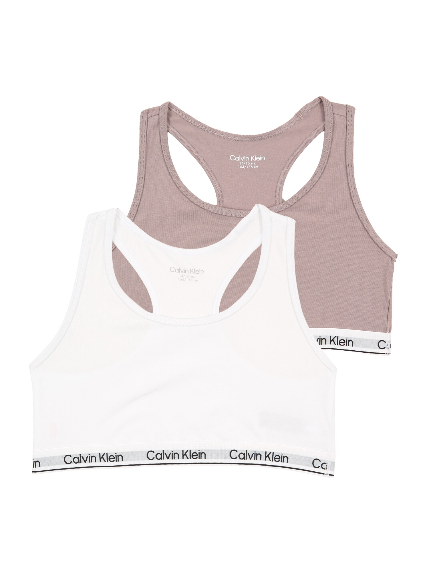 Calvin Klein Underwear Sutien  gri deschis / mauve / negru / alb