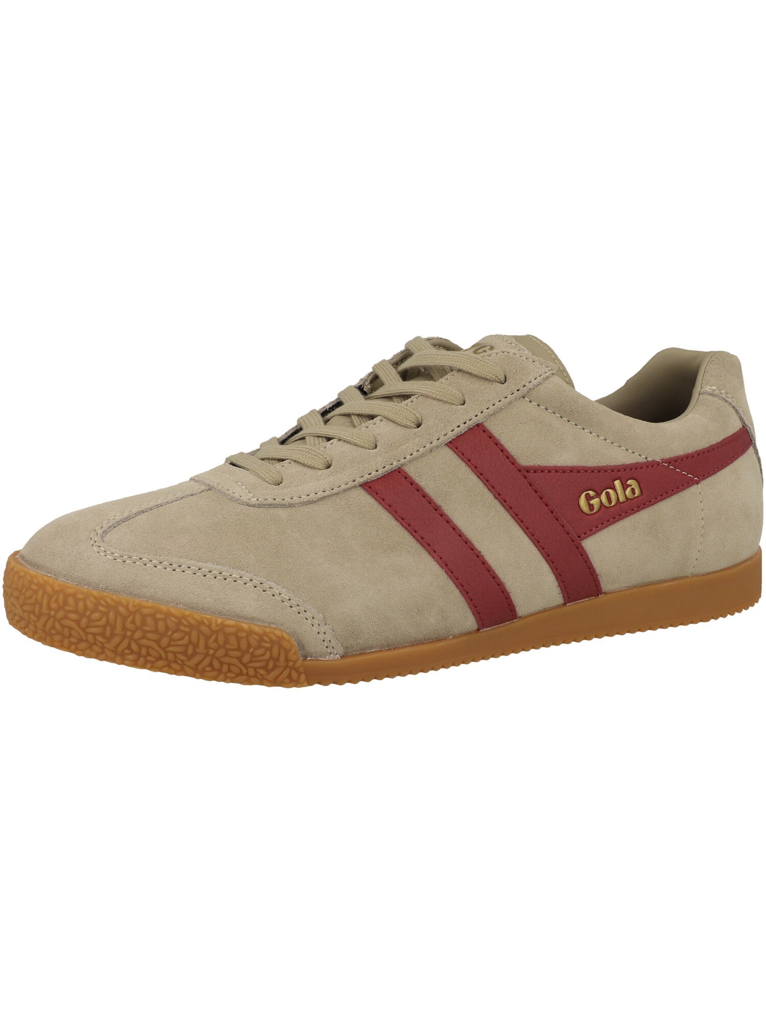 Gola Zapatillas deportivas bajas 'Harrier'  beige / rojo oscuro