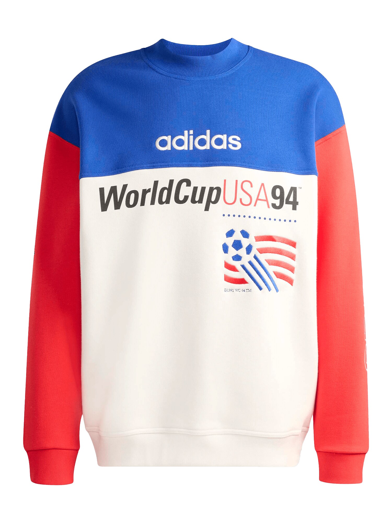 ADIDAS PERFORMANCE Camiseta deportiva  azul / rojo / blanco
