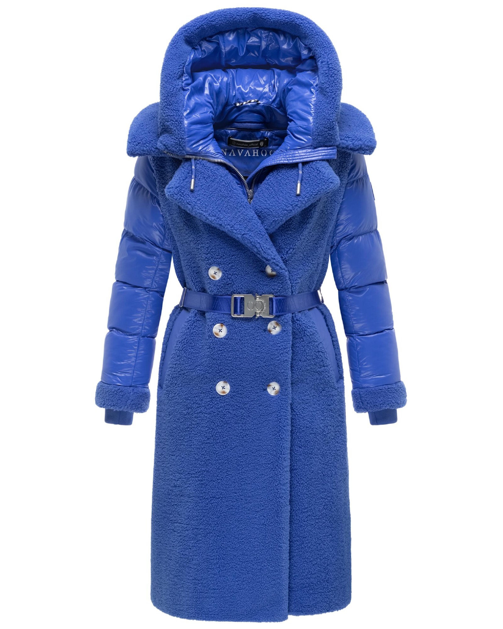 NAVAHOO Palton de iarnă albastru