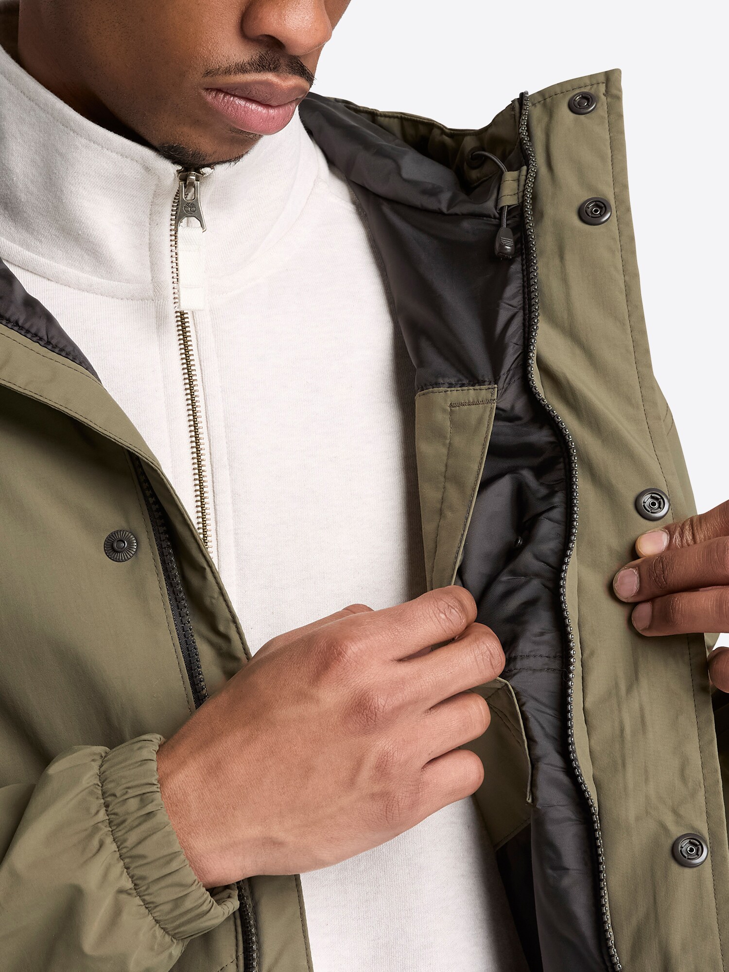 TIMBERLAND Chaqueta de entretiempo  oliva – imagen 4