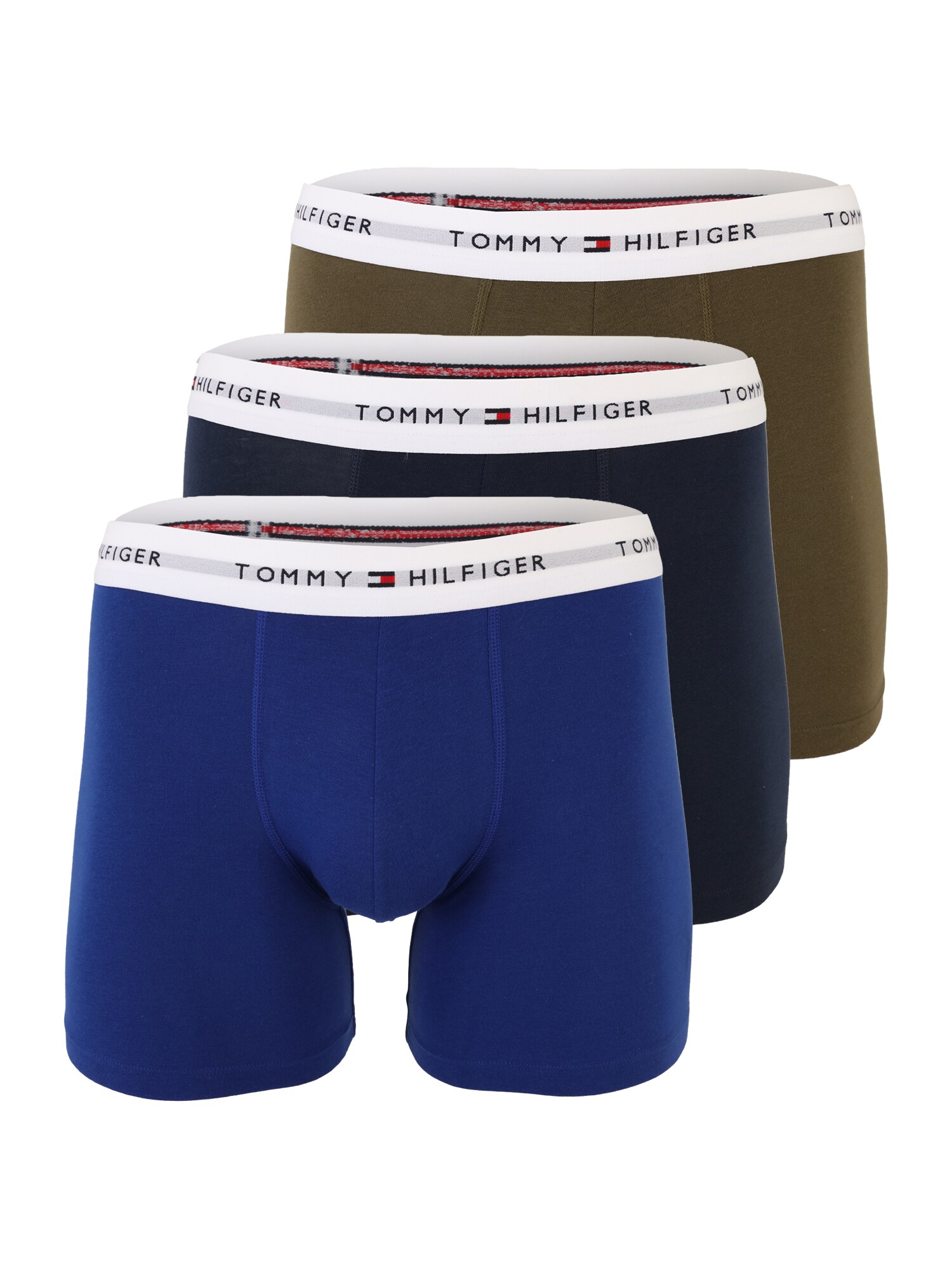 Tommy Hilfiger Underwear Boxeri  albastru / albastru marin / oliv