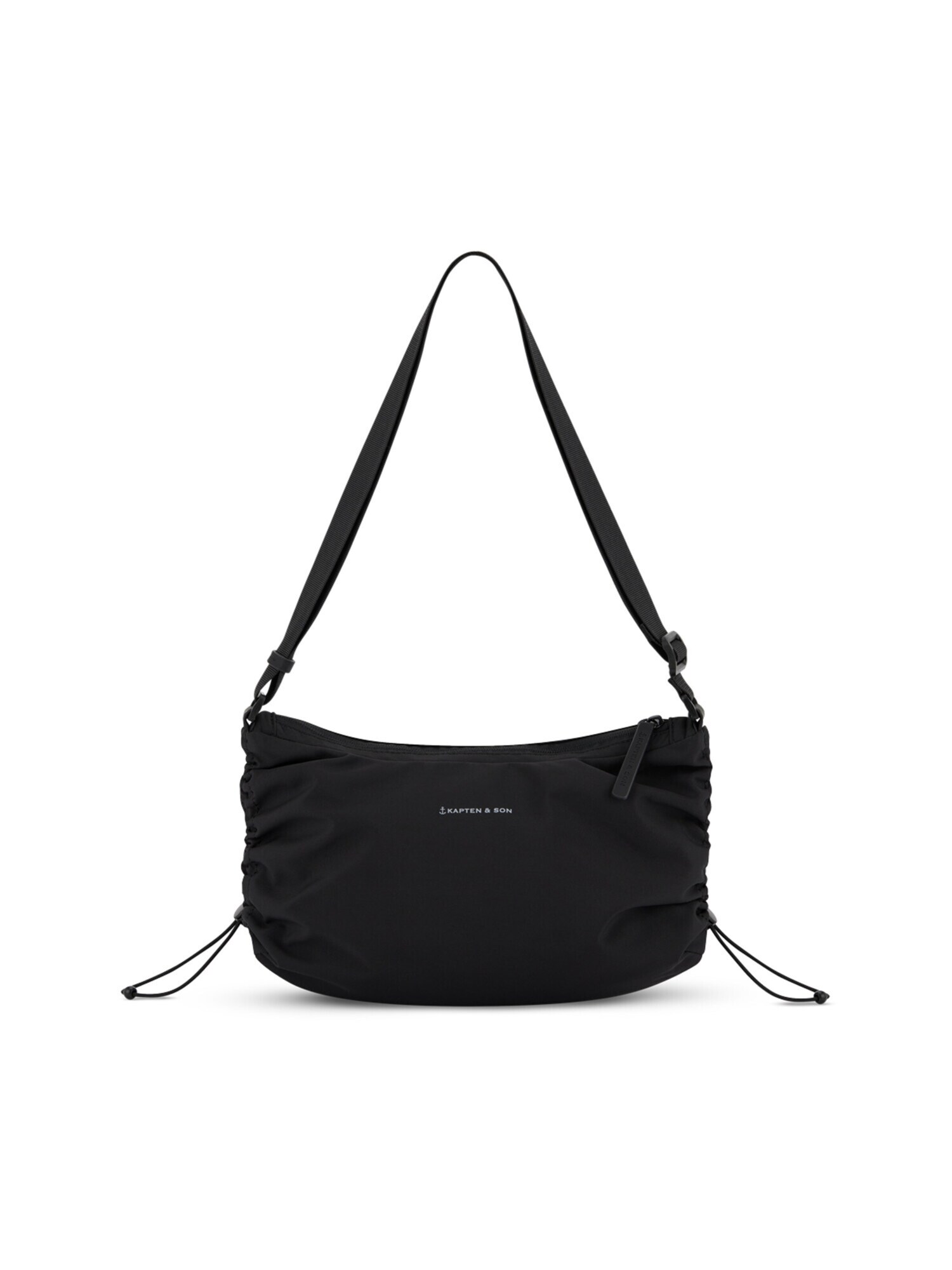 Kapten & Son Taška cez rameno 'Skara Small' čierna / biela