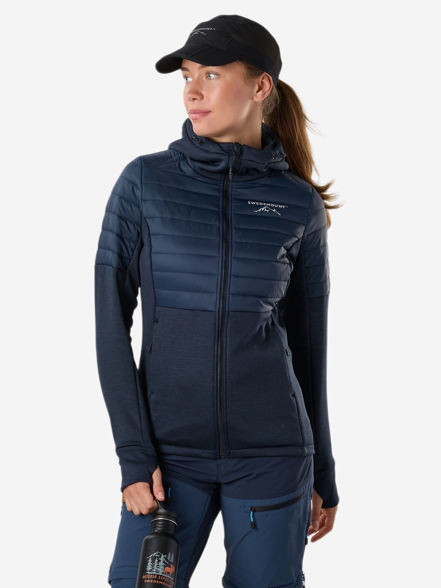 SWEDEMOUNT Chaqueta de montaña 'Lofoten' azul noche