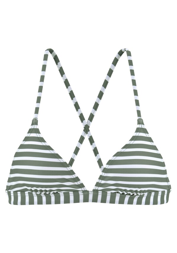VENICE BEACH, Bikini felső, zöld & fehér, 1 kép a 4 közül