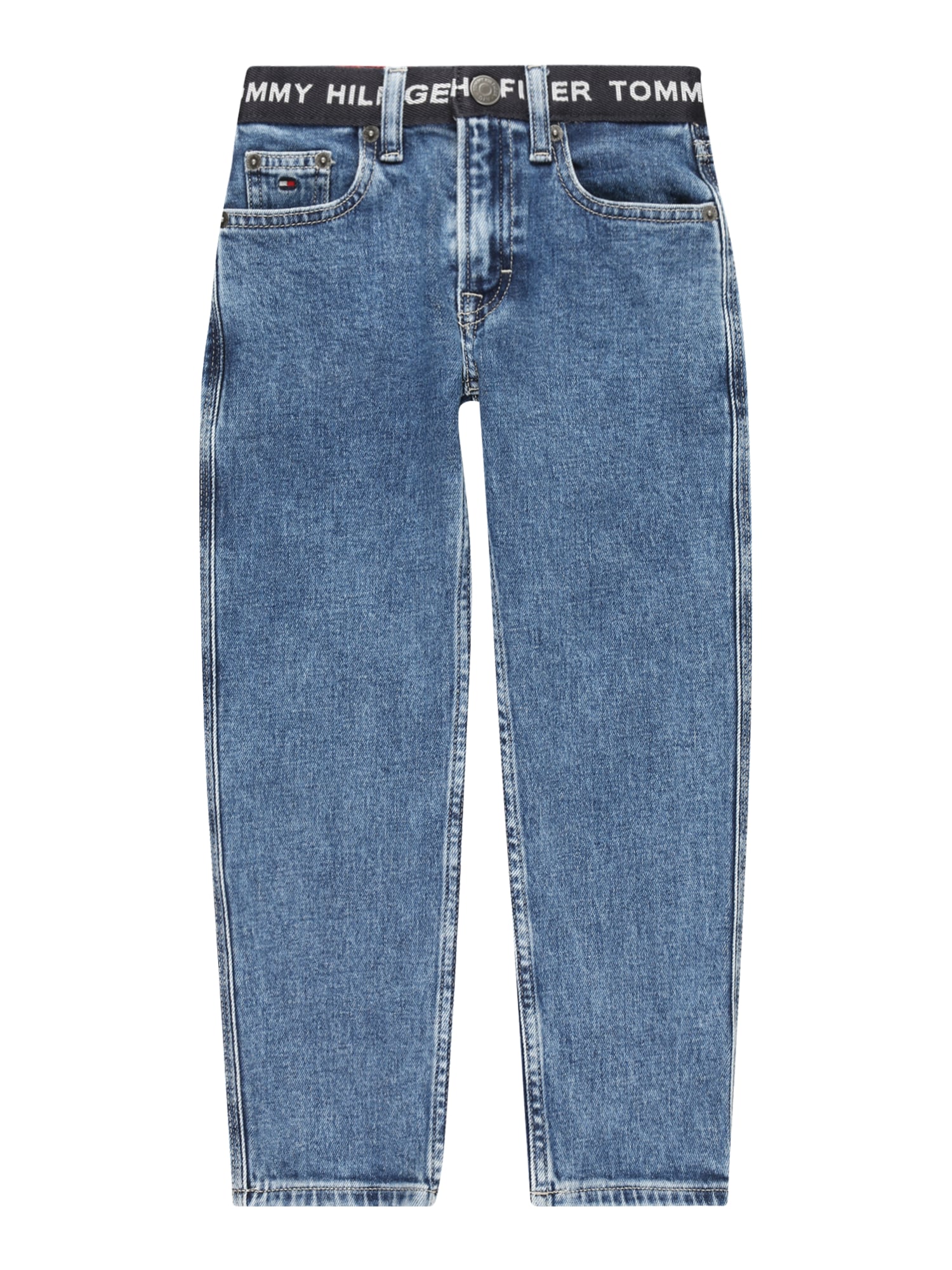 Tommy Hilfiger TOMMY HILFIGER Jeans 'Claire' blue denim / schwarz / weiß