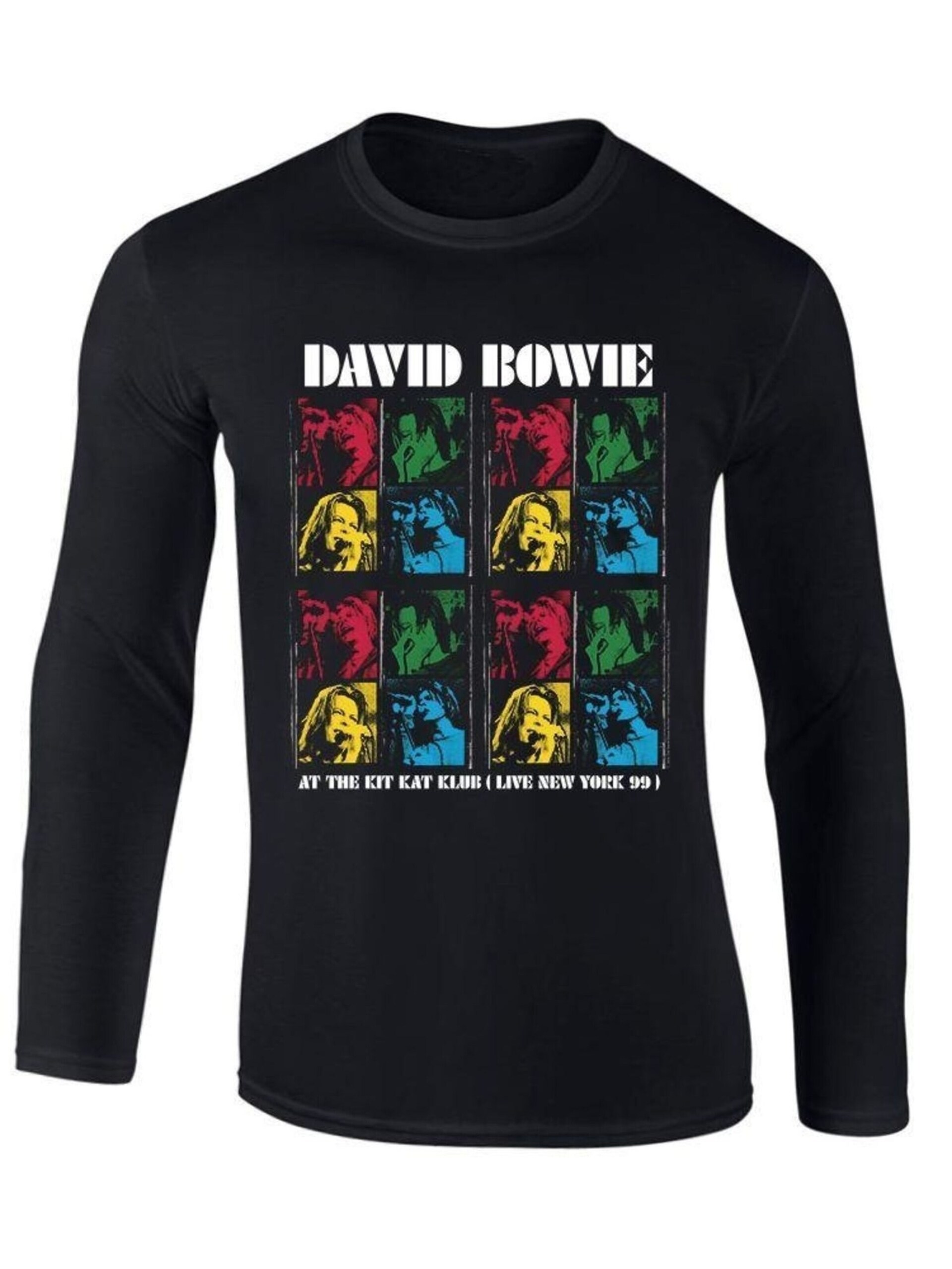 Rockshirts T-shirt 'David Bowie New York Kit Kat Club' herr