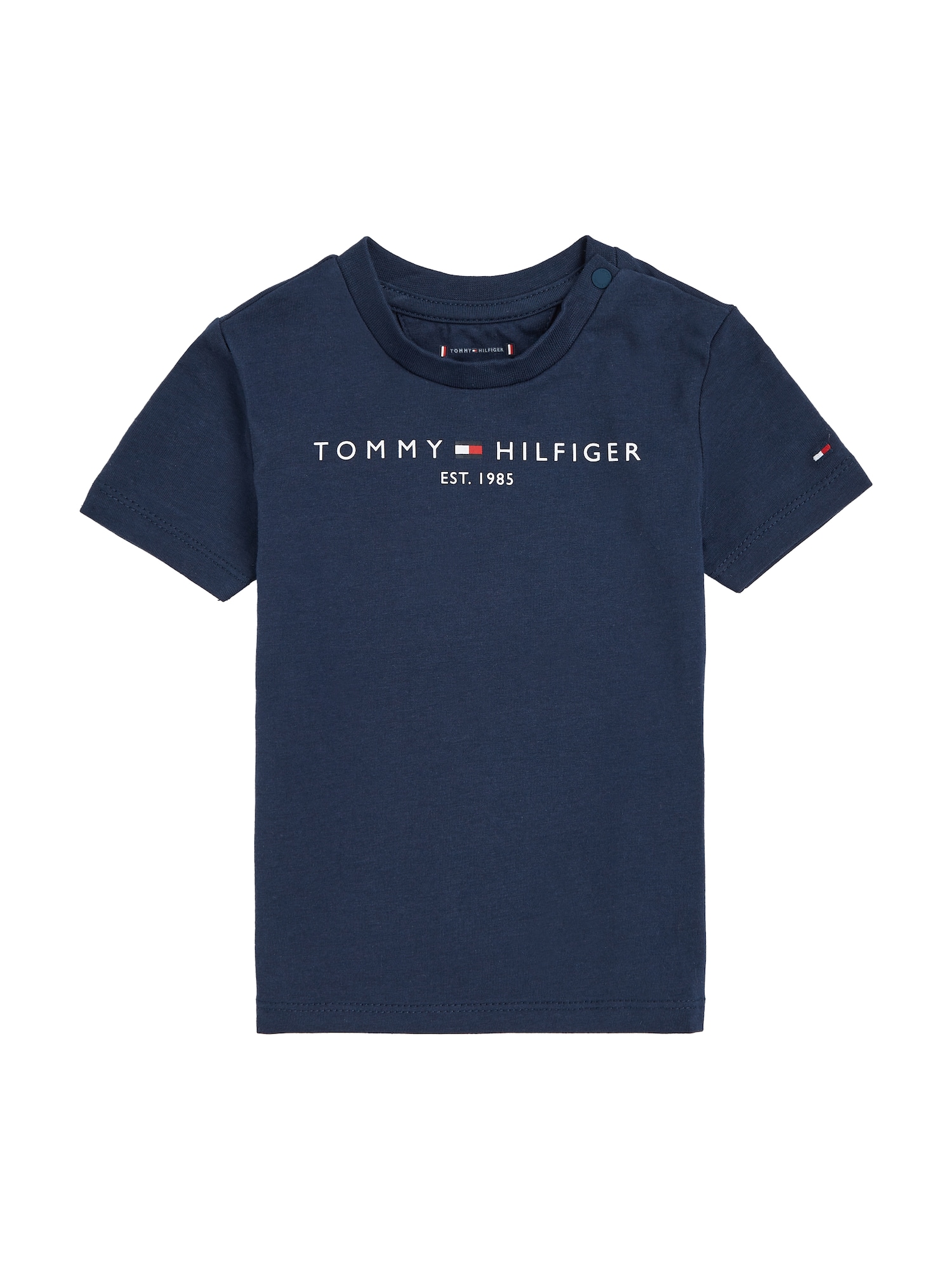 TOMMY HILFIGER Majica  mornarsko plava / crvena / bijela