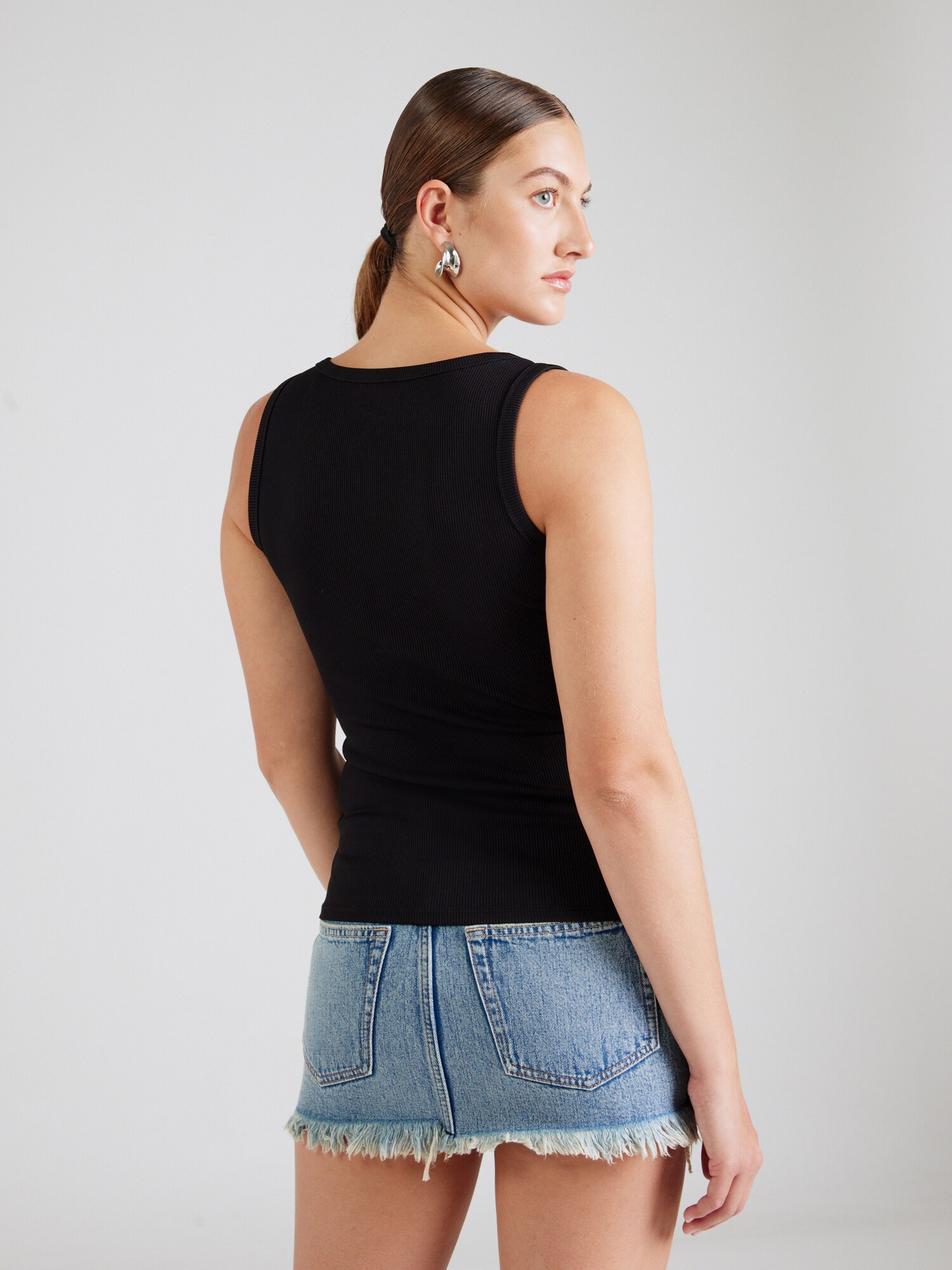GUESS Top 'RAISSA'  fekete / ezüst termék 2. képe