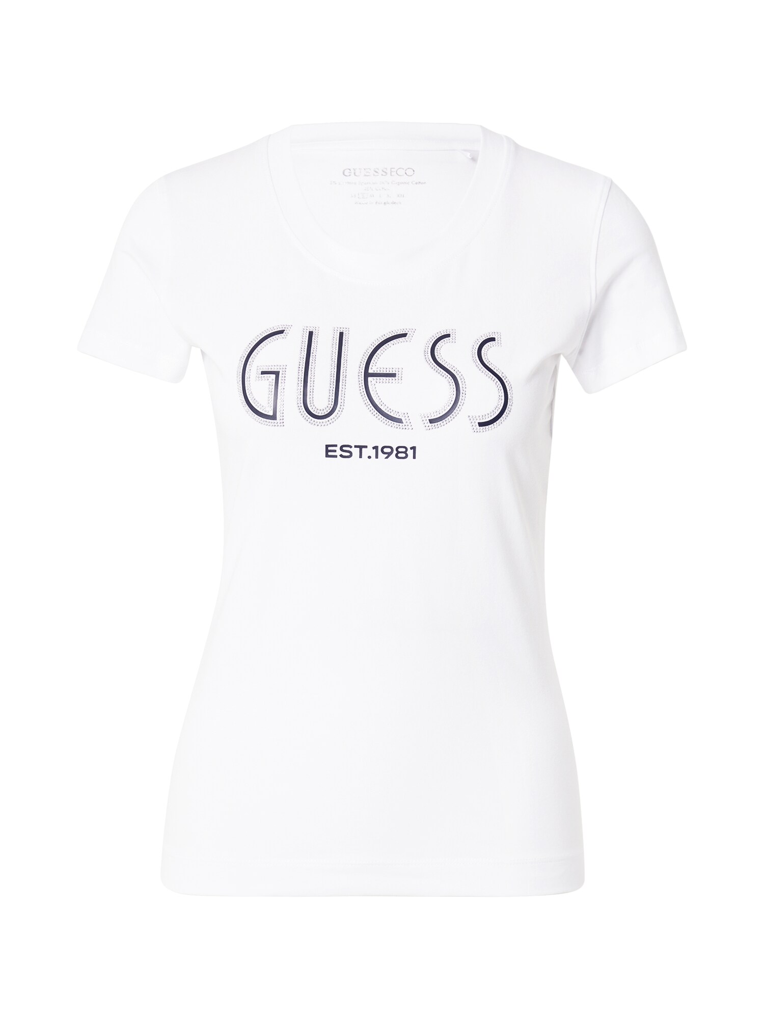 Guess Shirt Zwart / Wit thumbnail