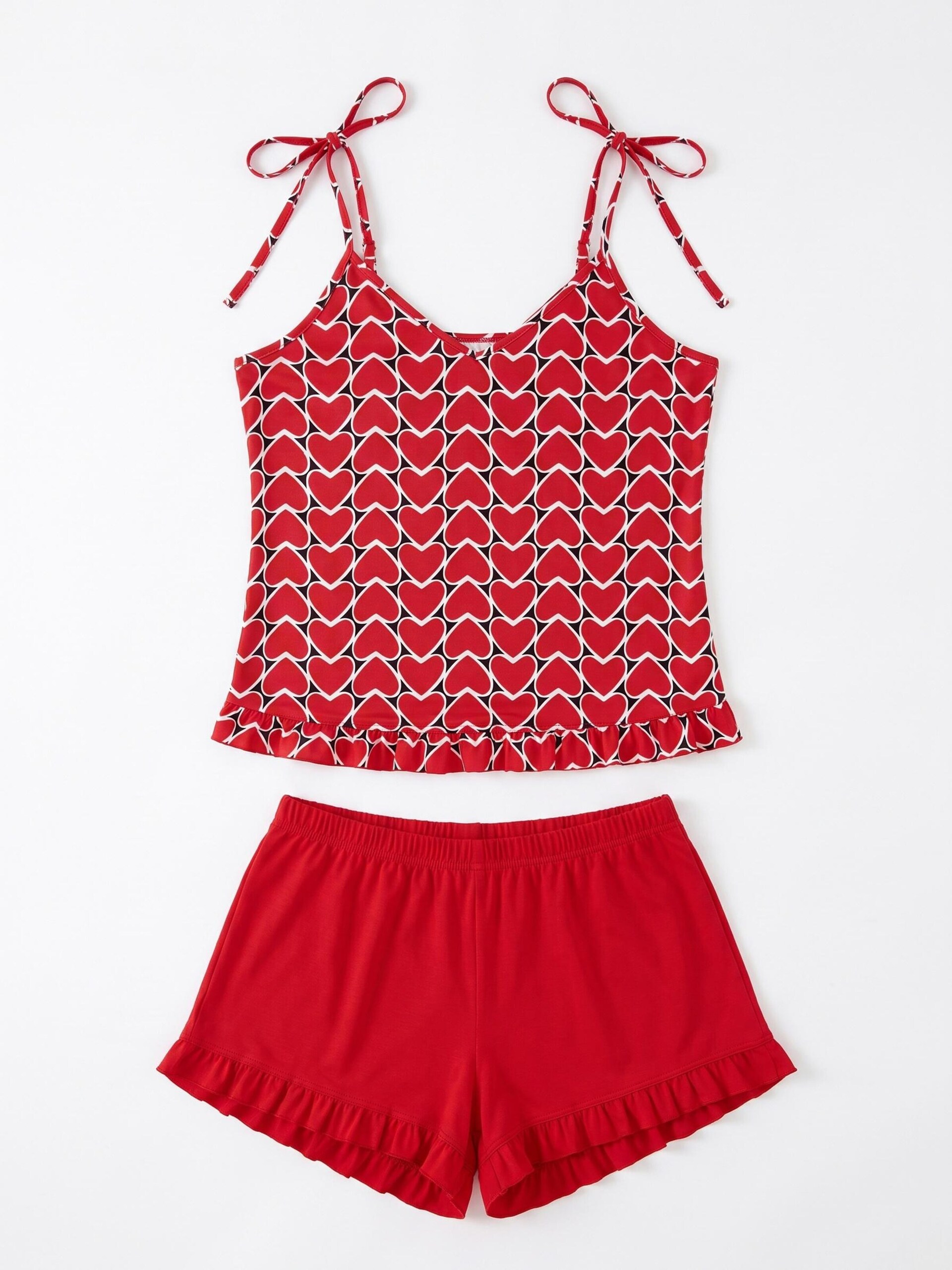 Donna Kort pyjamas 'Love' dam