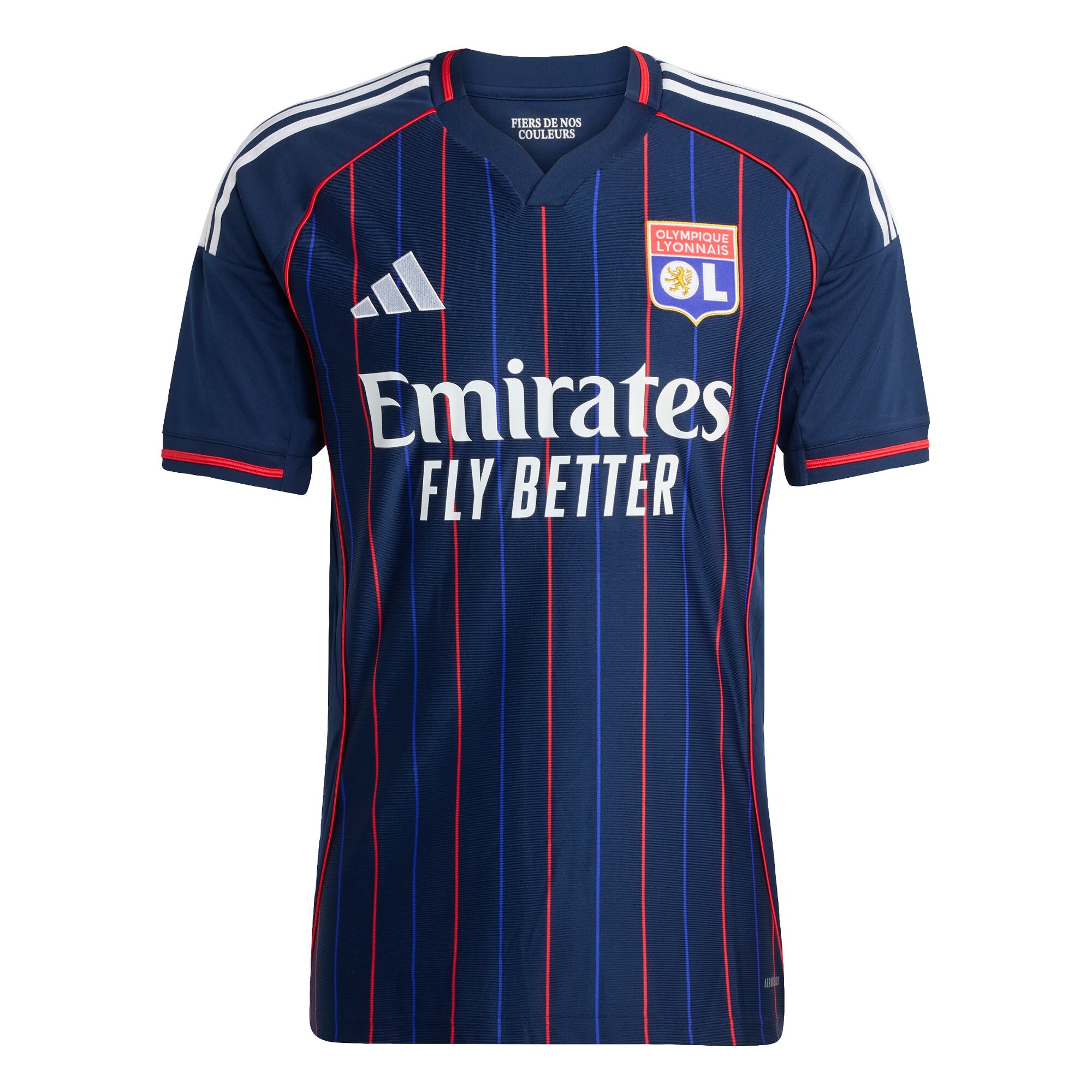 ADIDAS PERFORMANCE Tricot Olympique Lyon 25/26  albastru noapte / alb