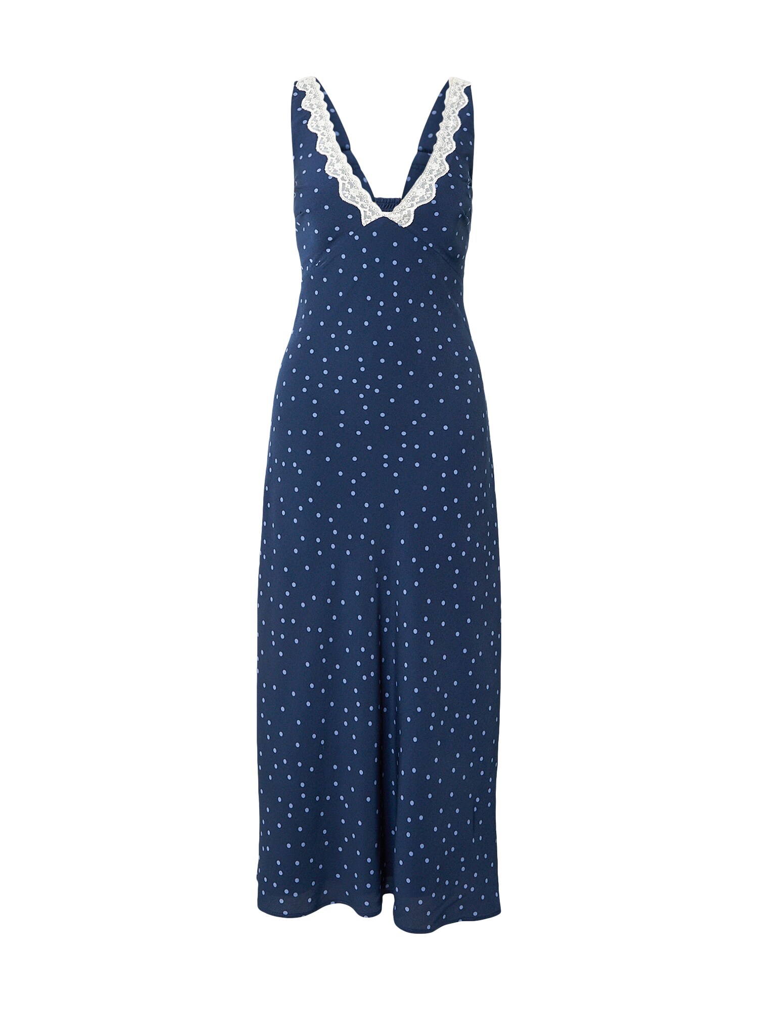 Abercrombie & Fitch Rochie  bleumarin / opal / alb