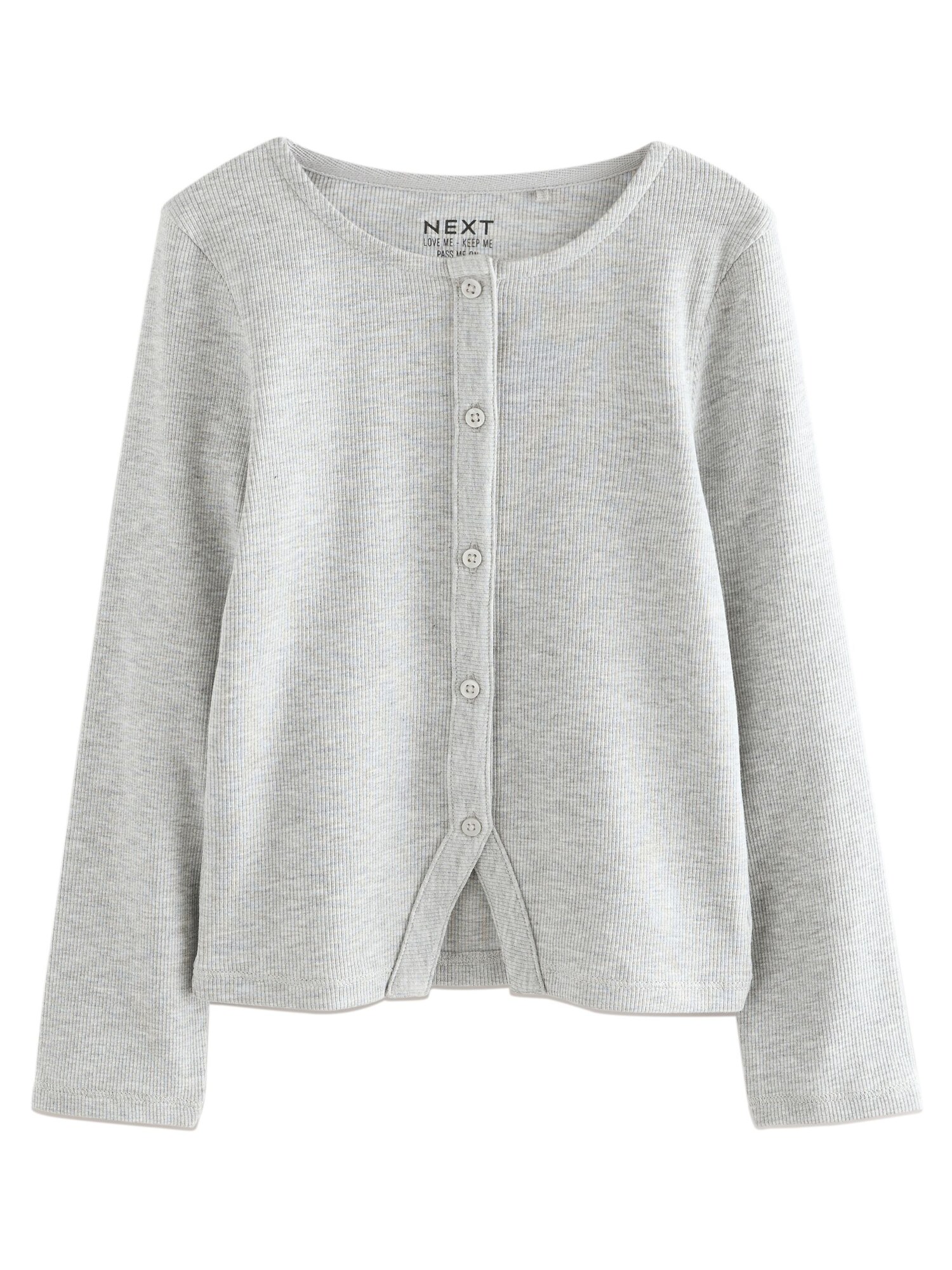 Next Geacă tricotată  gri