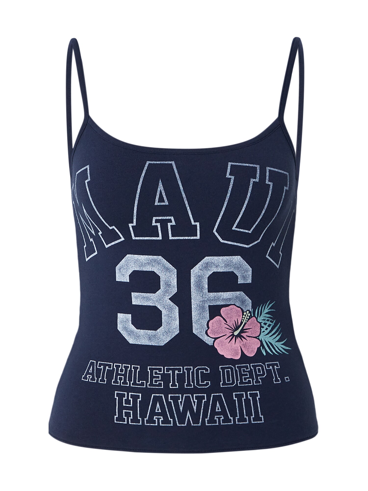 HOLLISTER Top  bleumarin / turcoaz / albastru deschis / roz deschis