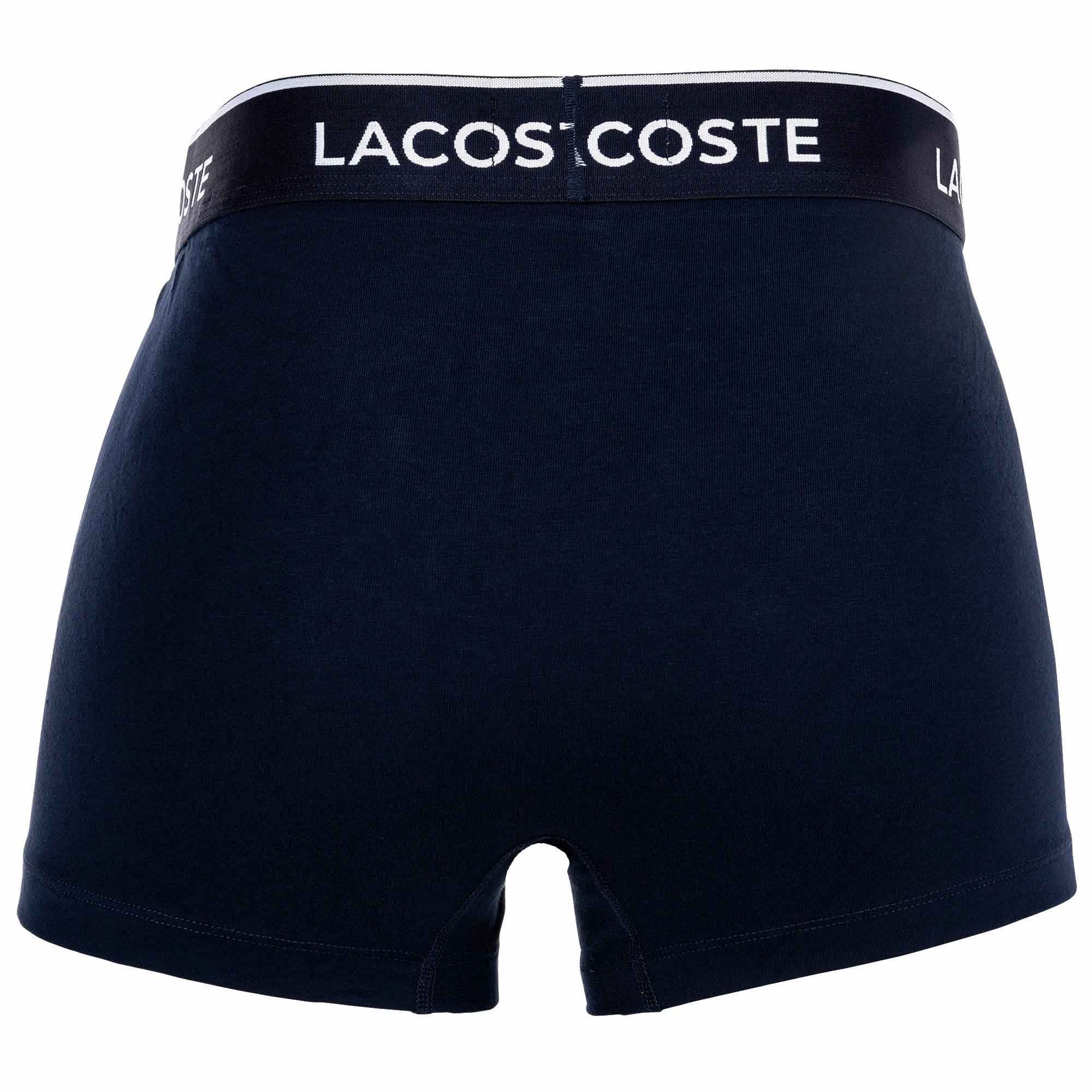 LACOSTE Calzoncillo boxer azul oscuro / verde / rojo – imagen 3