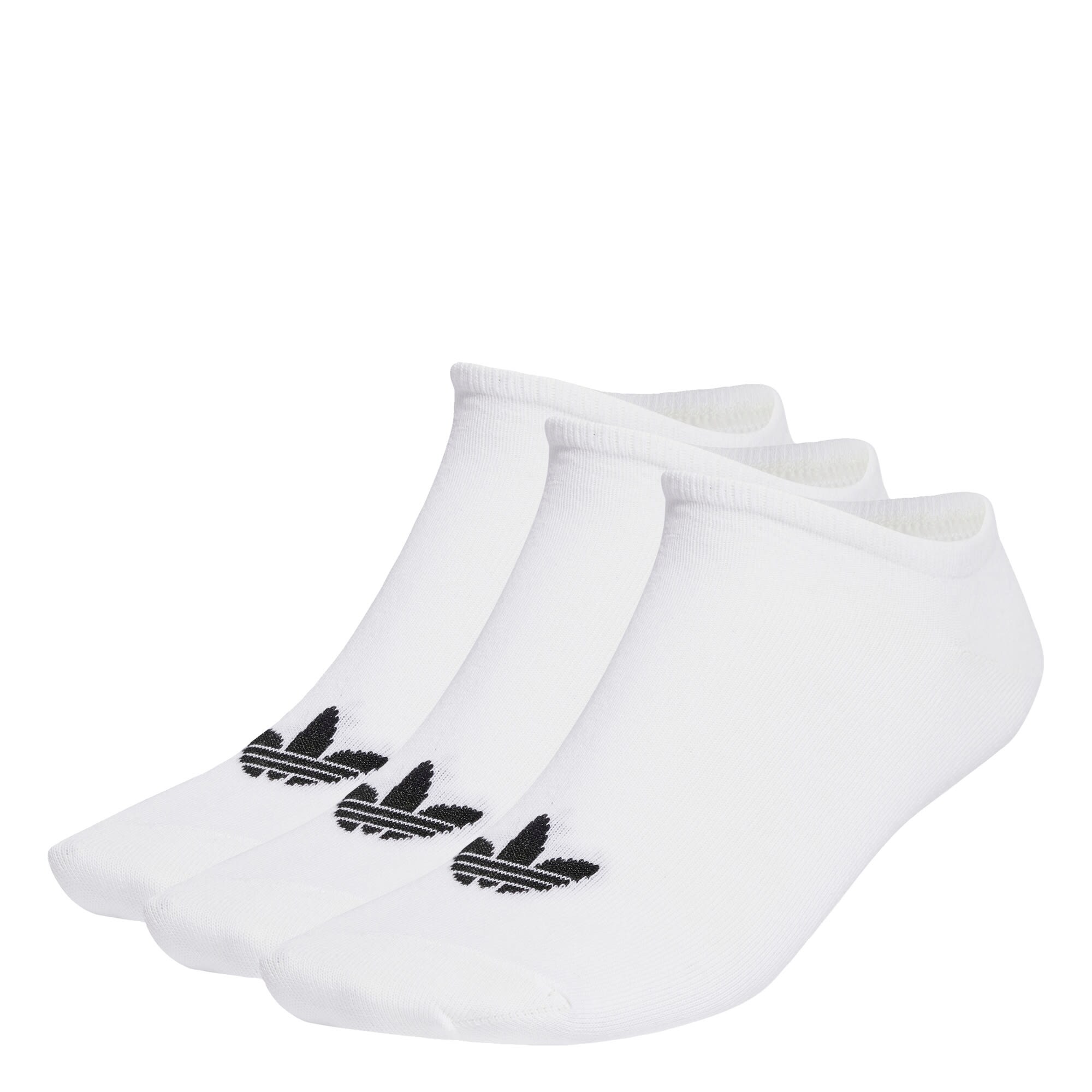 ADIDAS ORIGINALS Ponožky 'Trefoil Liner'  čierna / biela