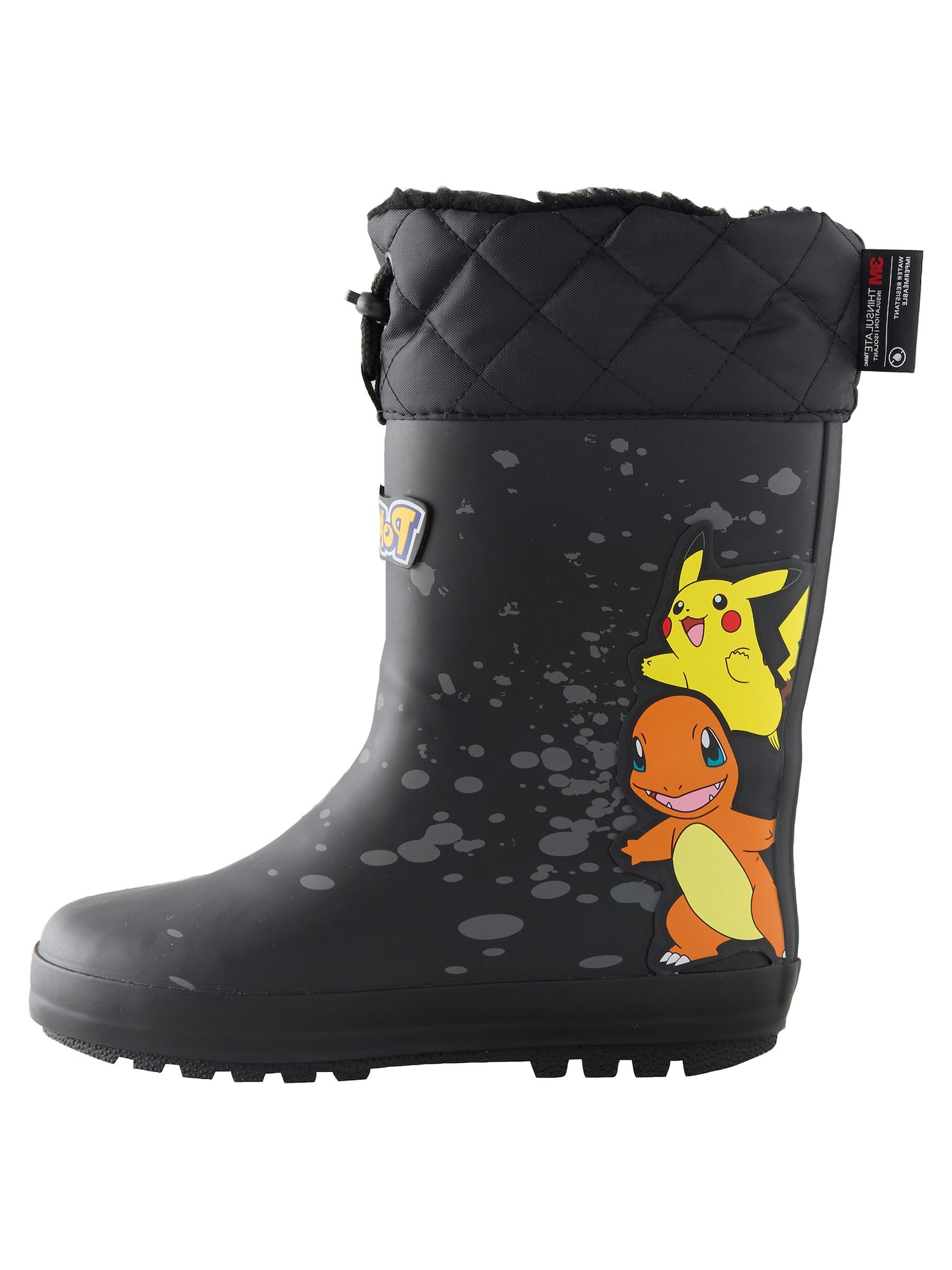 Next Cizme de cauciuc Pokemon  galben / portocaliu / negru