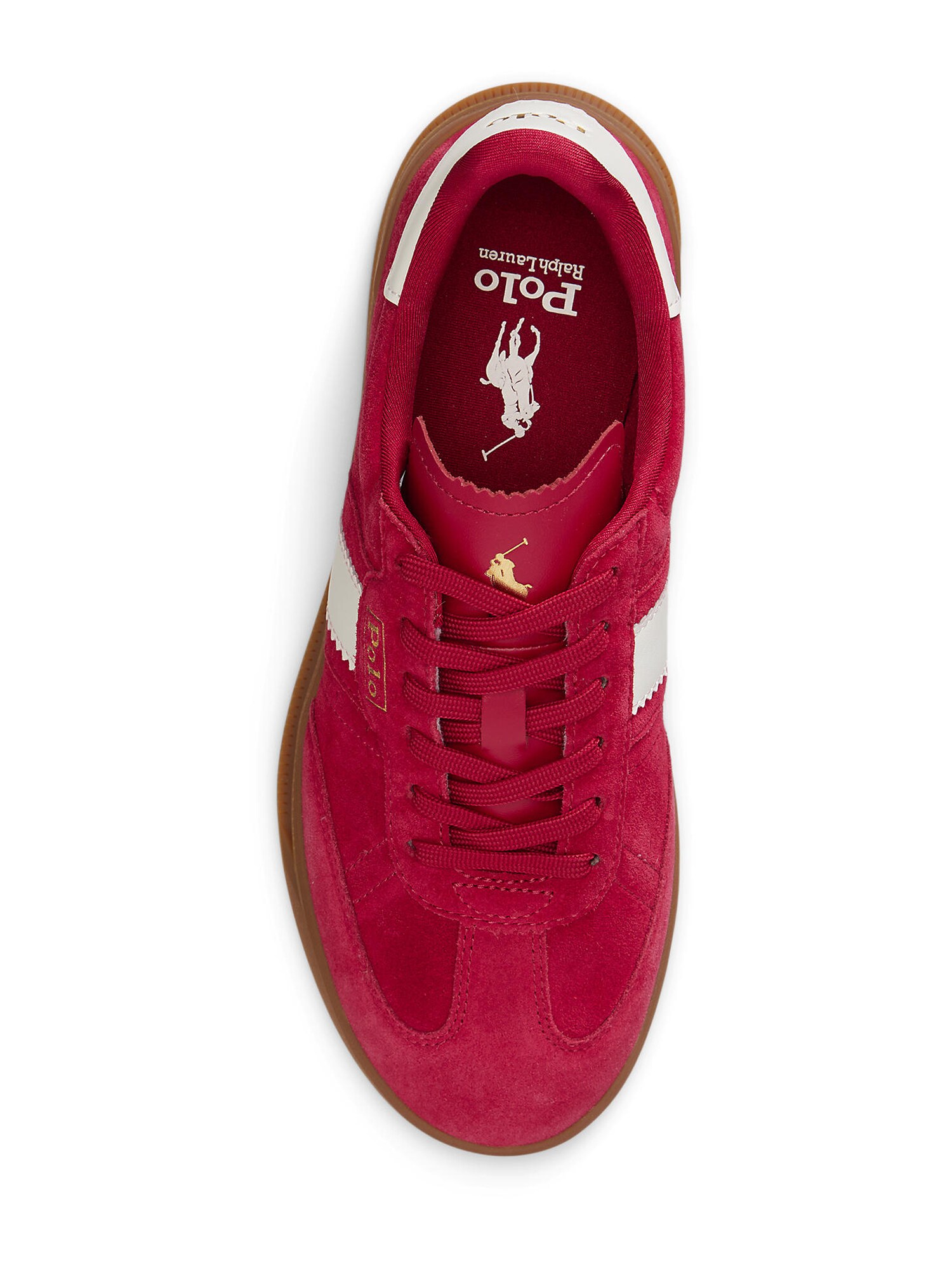 Polo Ralph Lauren Zapatillas deportivas bajas 'HTR AERA'  rojo rubí / blanco – imagen 3