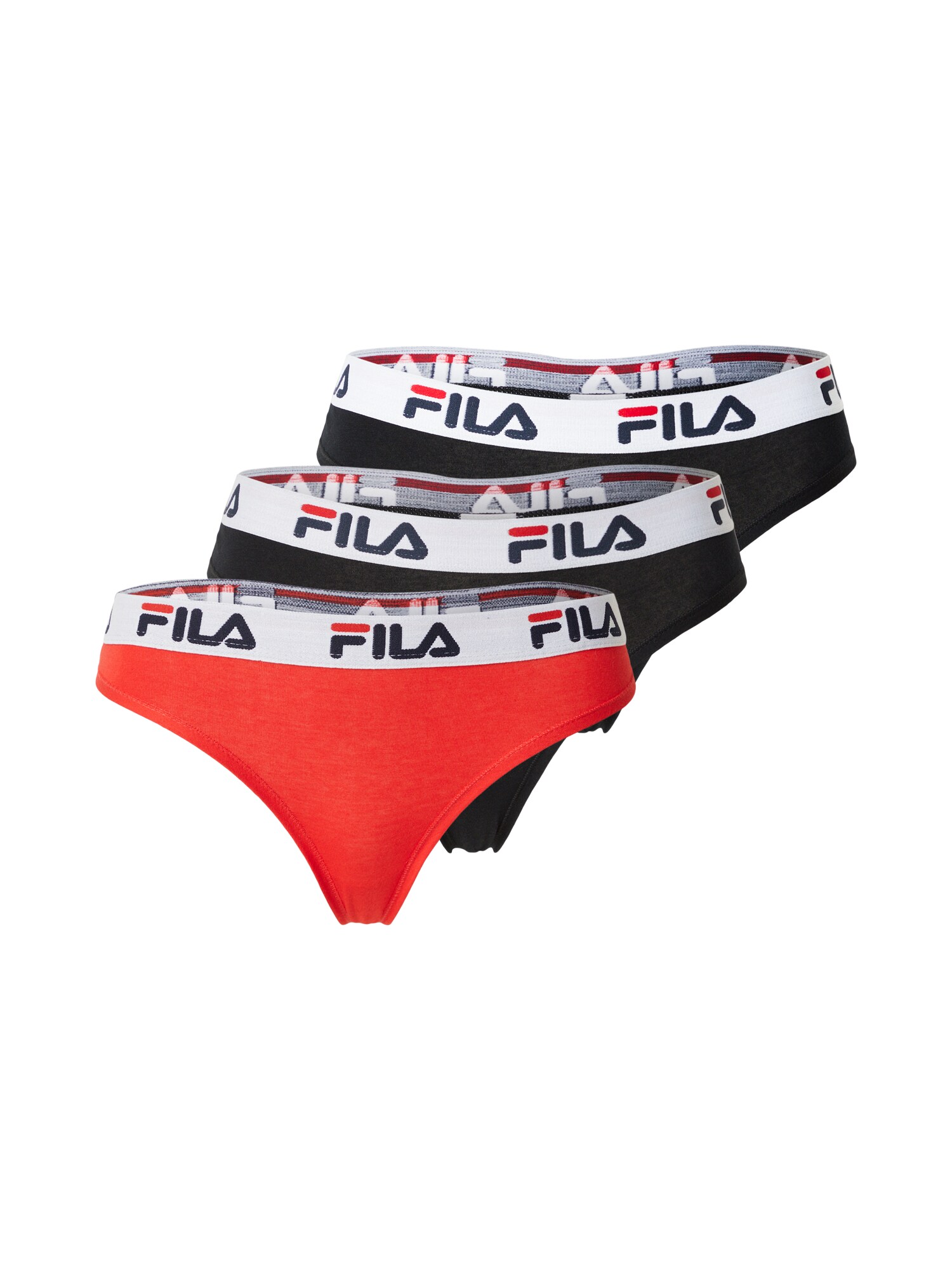 FILA Tanga  roșu / negru / alb murdar