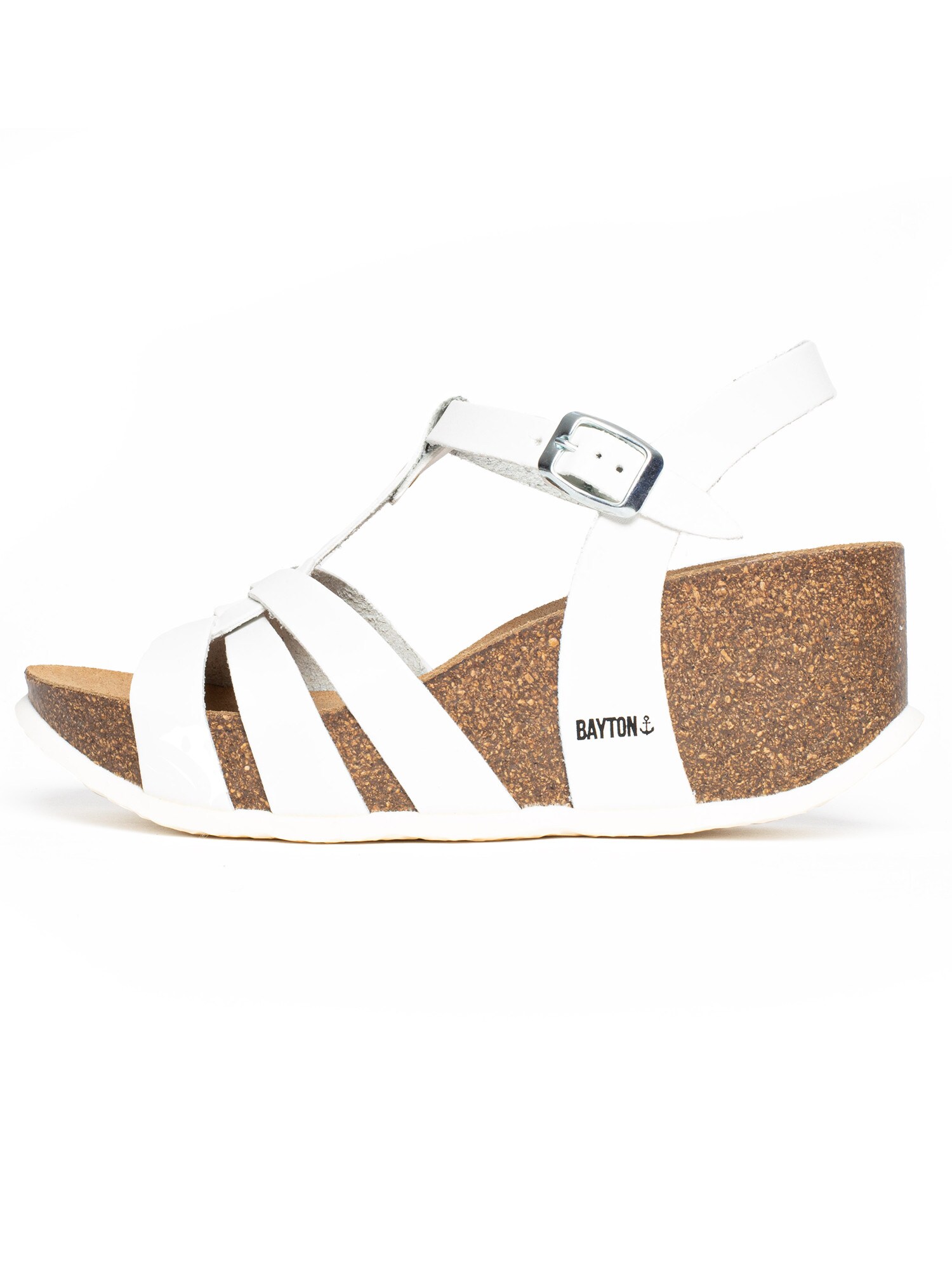 Bayton Sandale Lanzarote  negru / alb