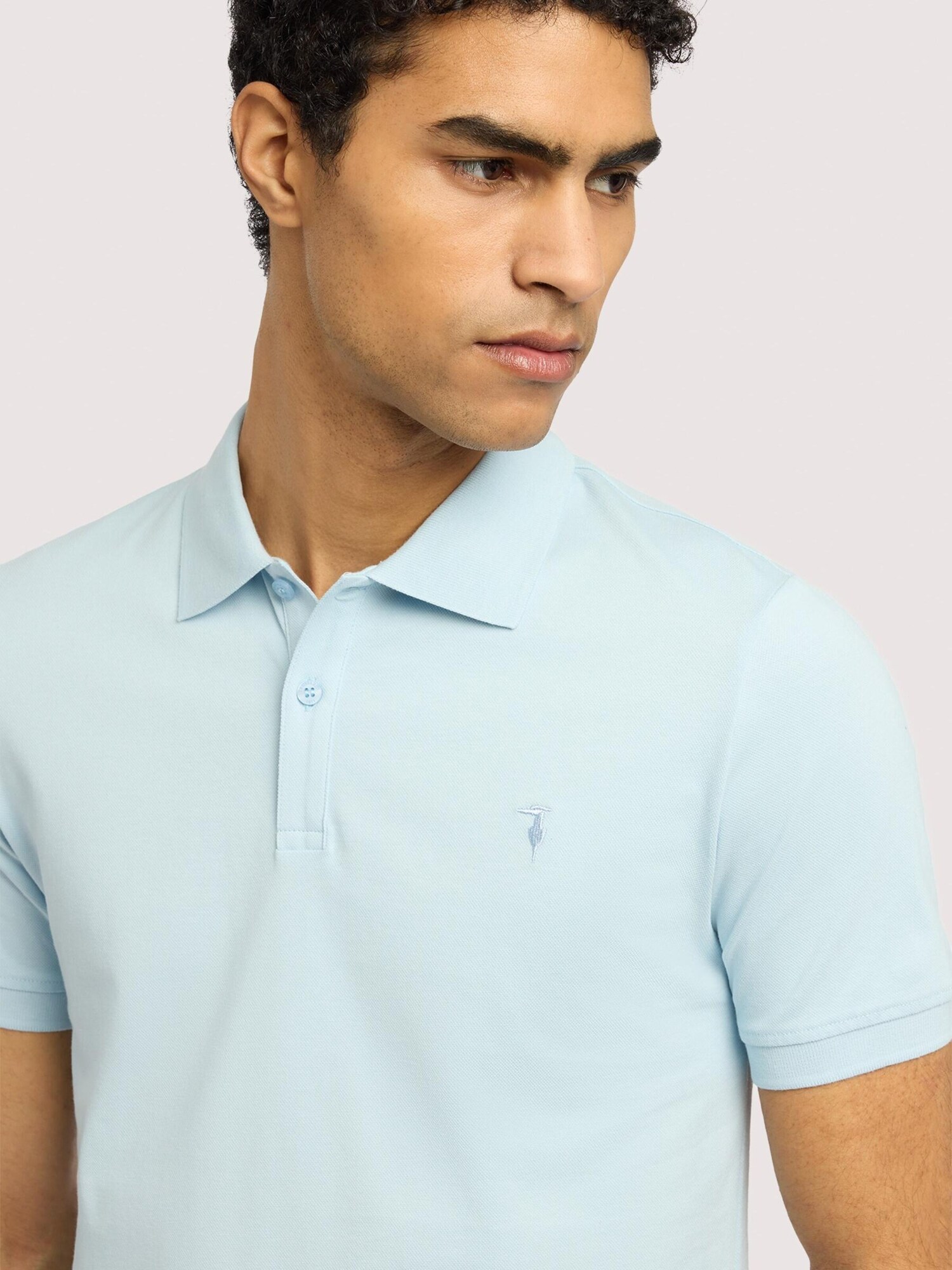 Trussardi Camiseta de fútbol  azul – imagen 4