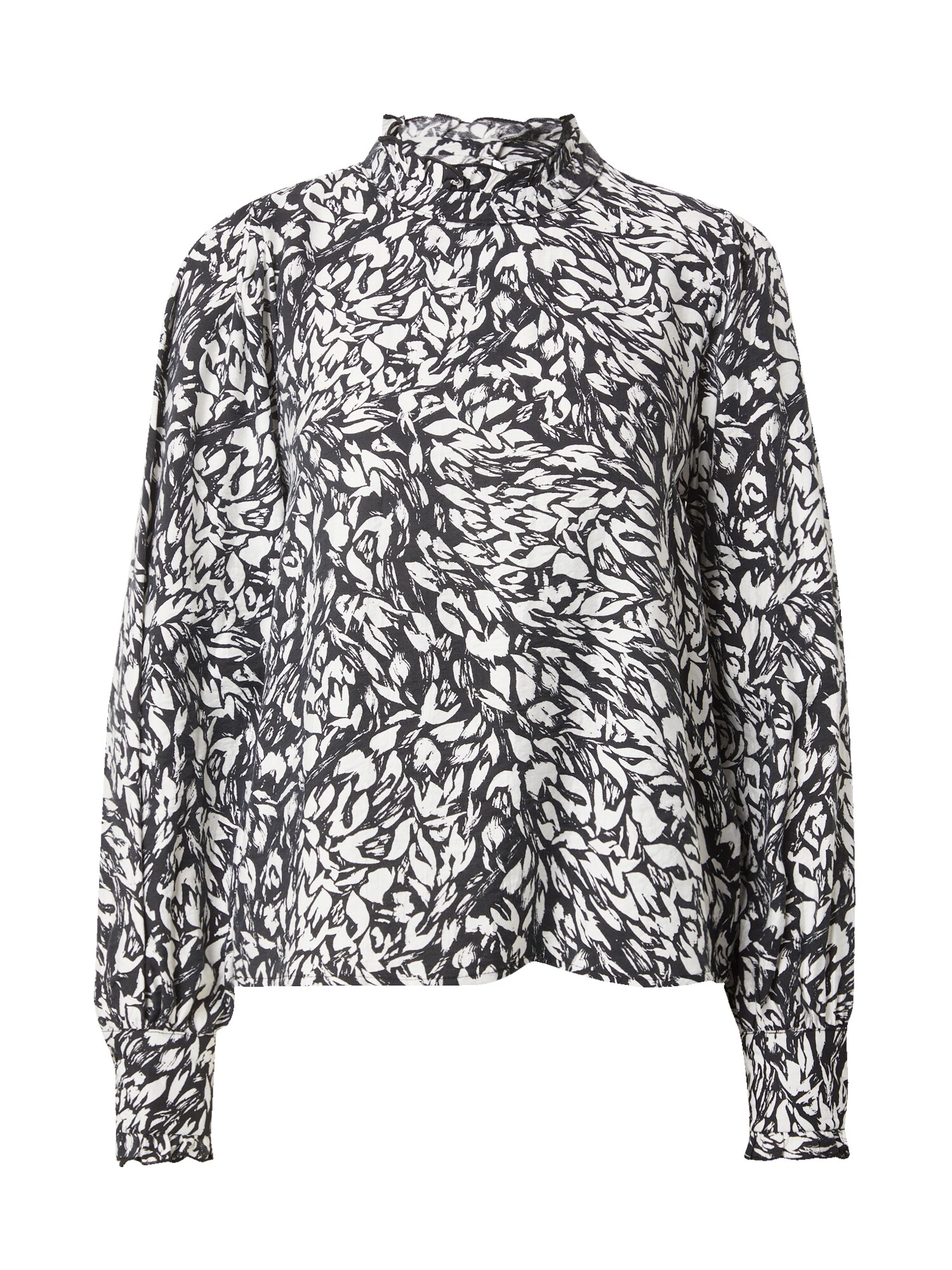 VERO MODA Blúzka 'DEBBY'  čierna / biela