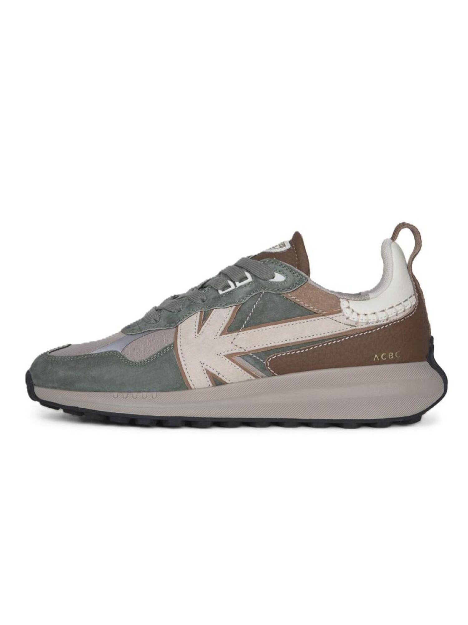 Kaotiko Sneakers Laag 'Vancouver Artisan' Groen