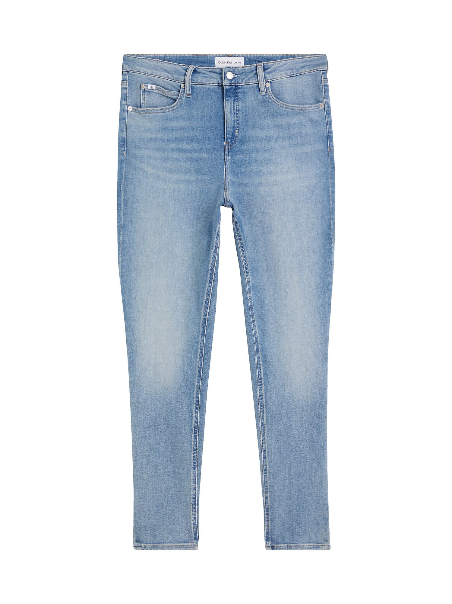 Calvin Klein Jeans Curve Džínsy 'HIGH RISE SKINNY PLUS'  modrá denim