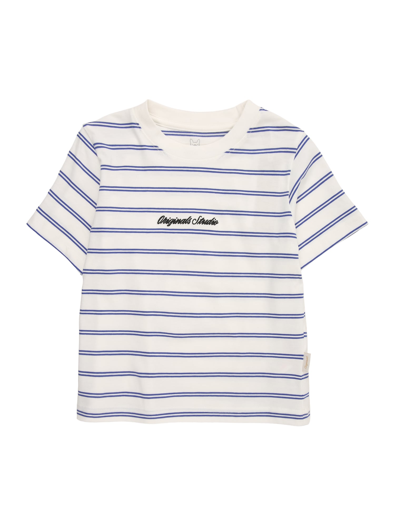 Jack & Jones Junior Majica 'JORNORREBRO'  modra / črna / bela