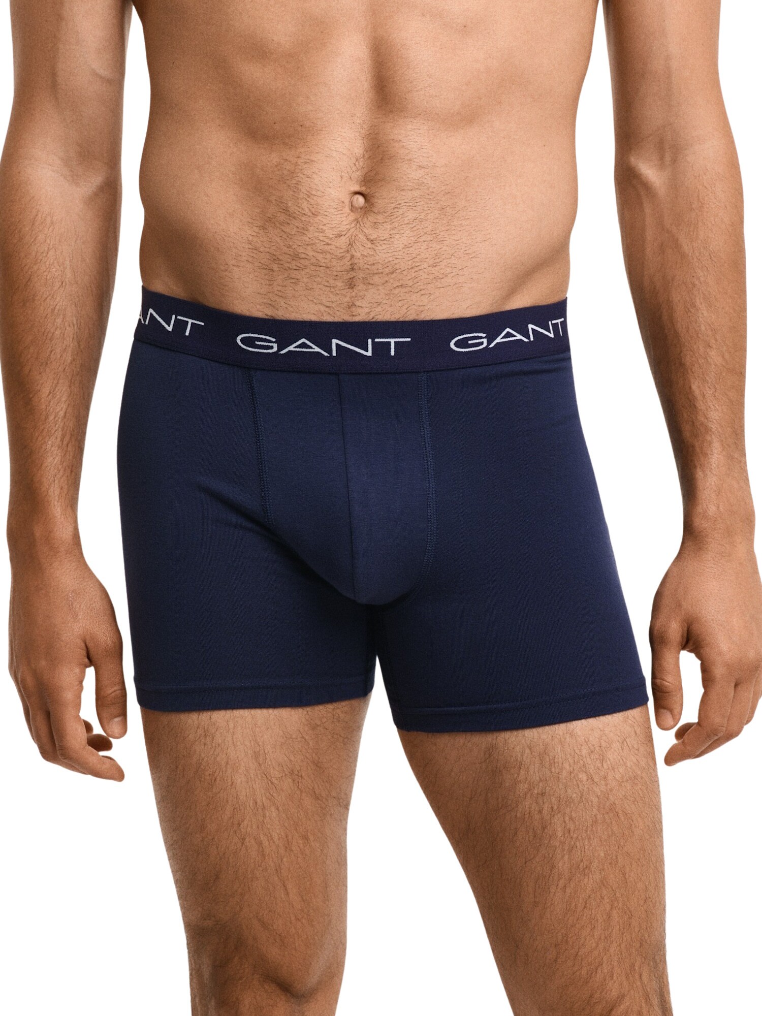 GANT Boxerky námornícka modrá / biela (obrázok 5)