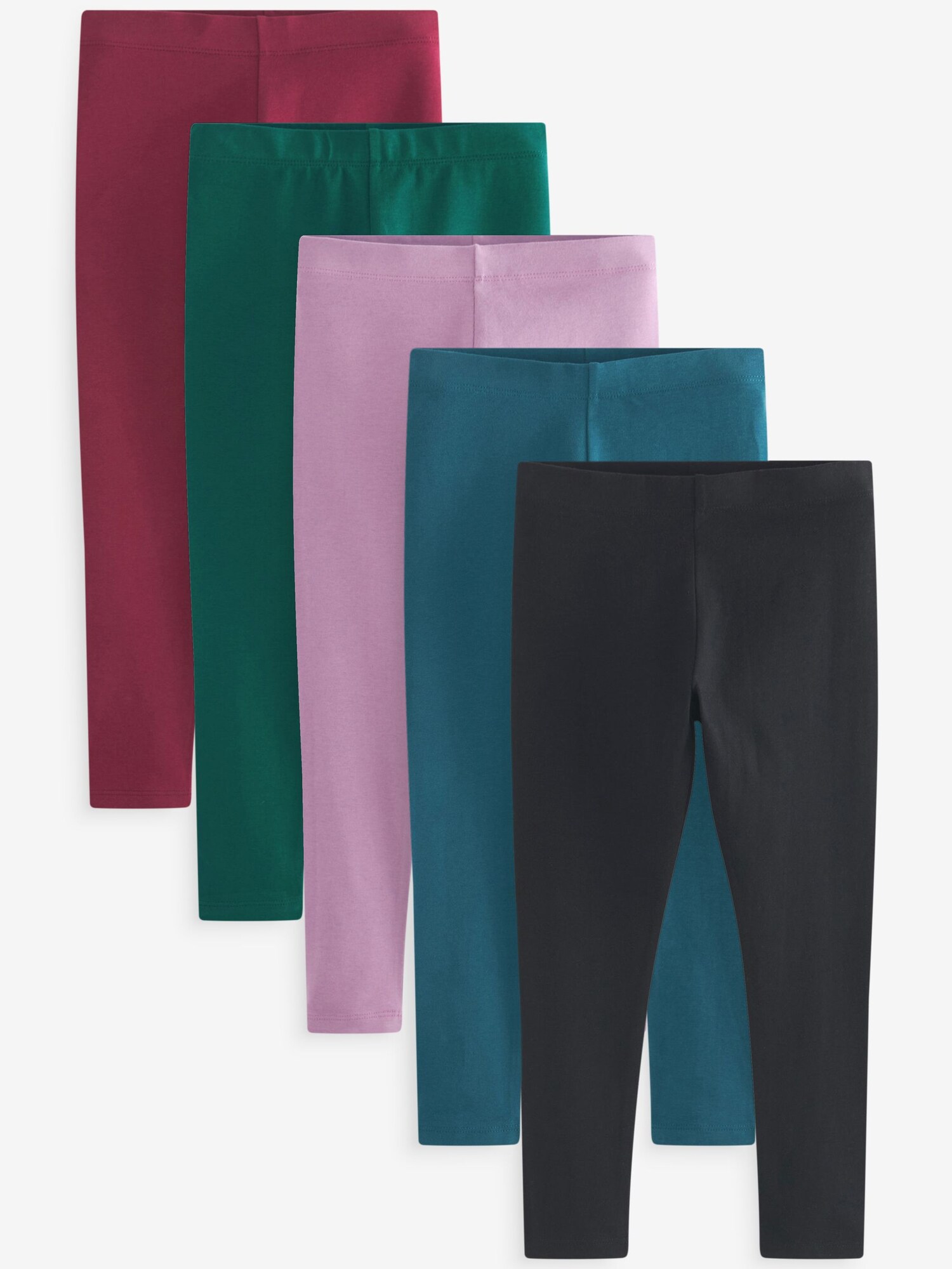 Next Leggings  verde petrol / verde pin / roșu cranberry / negru