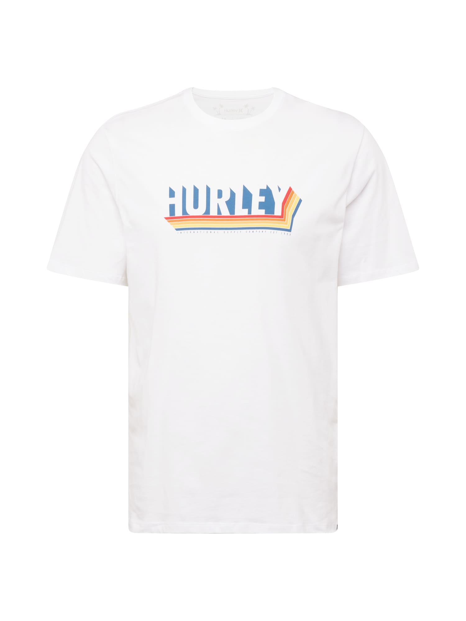 Hurley Funkčné tričko 'TEES'  modrá / oranžová / červená / biela