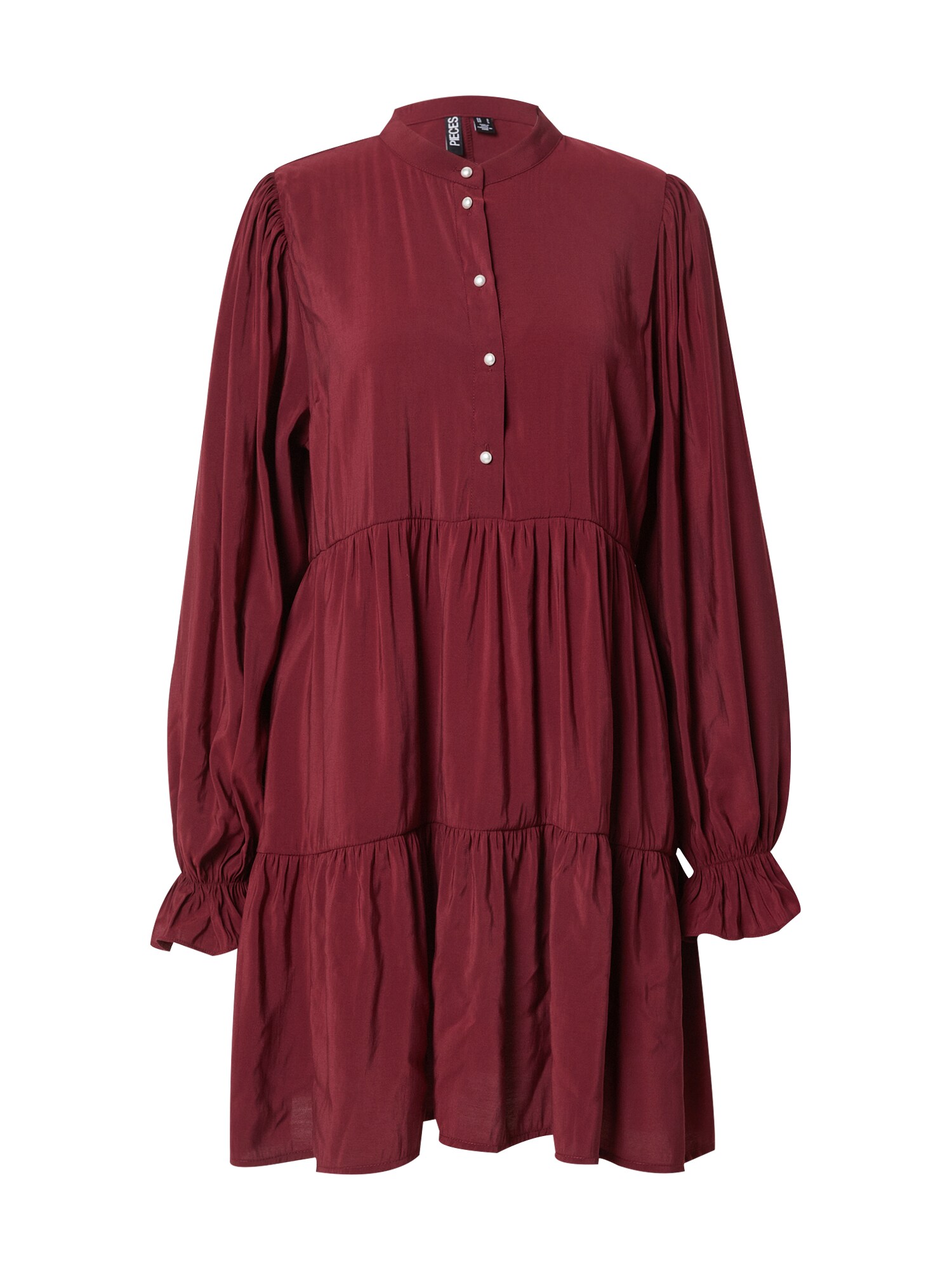 PIECES Rochie tip bluză PCNessa  roșu vin