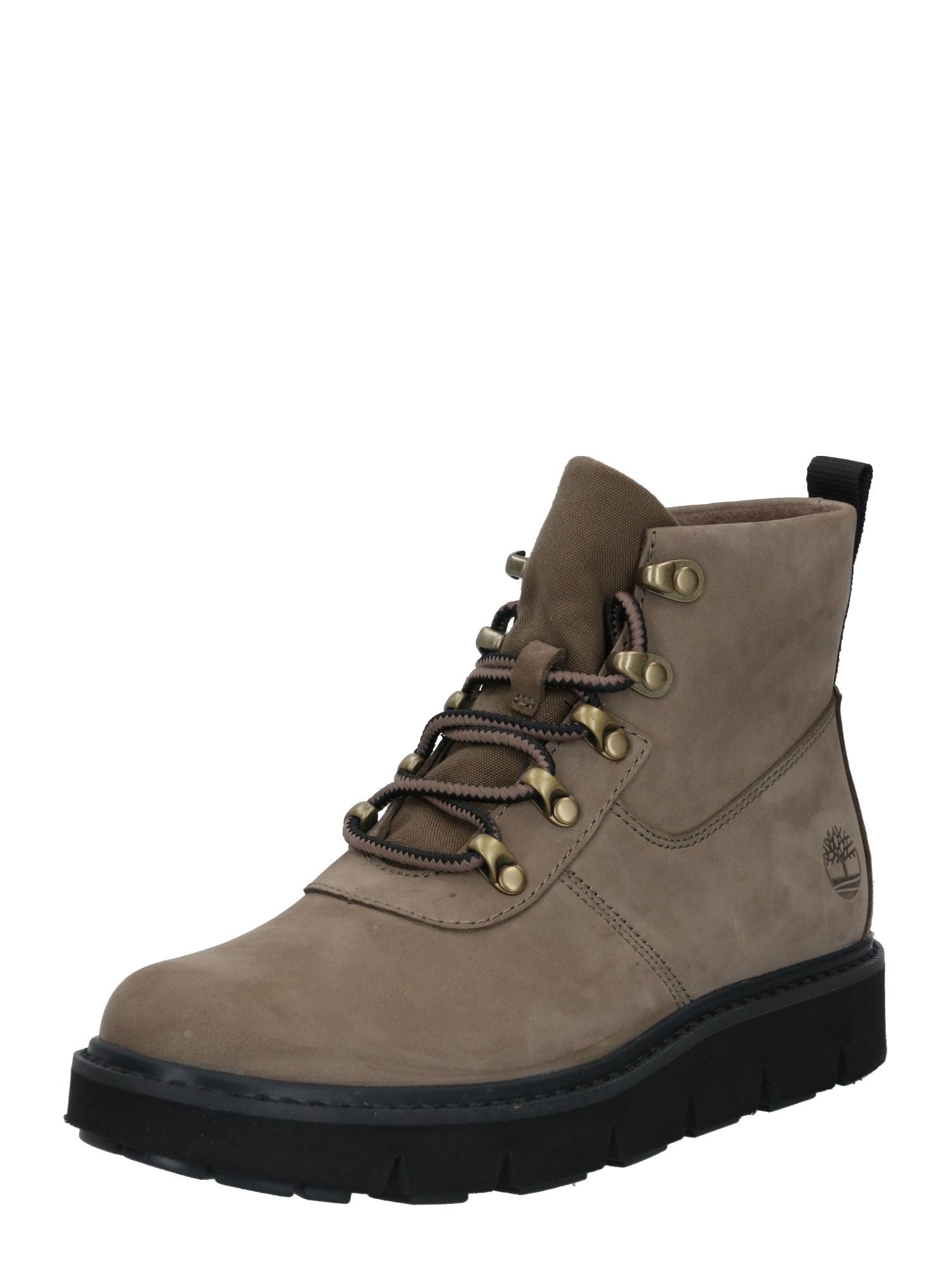 TIMBERLAND Suvarstomieji kulkšnis dengiantys batai  tamsiai žalia