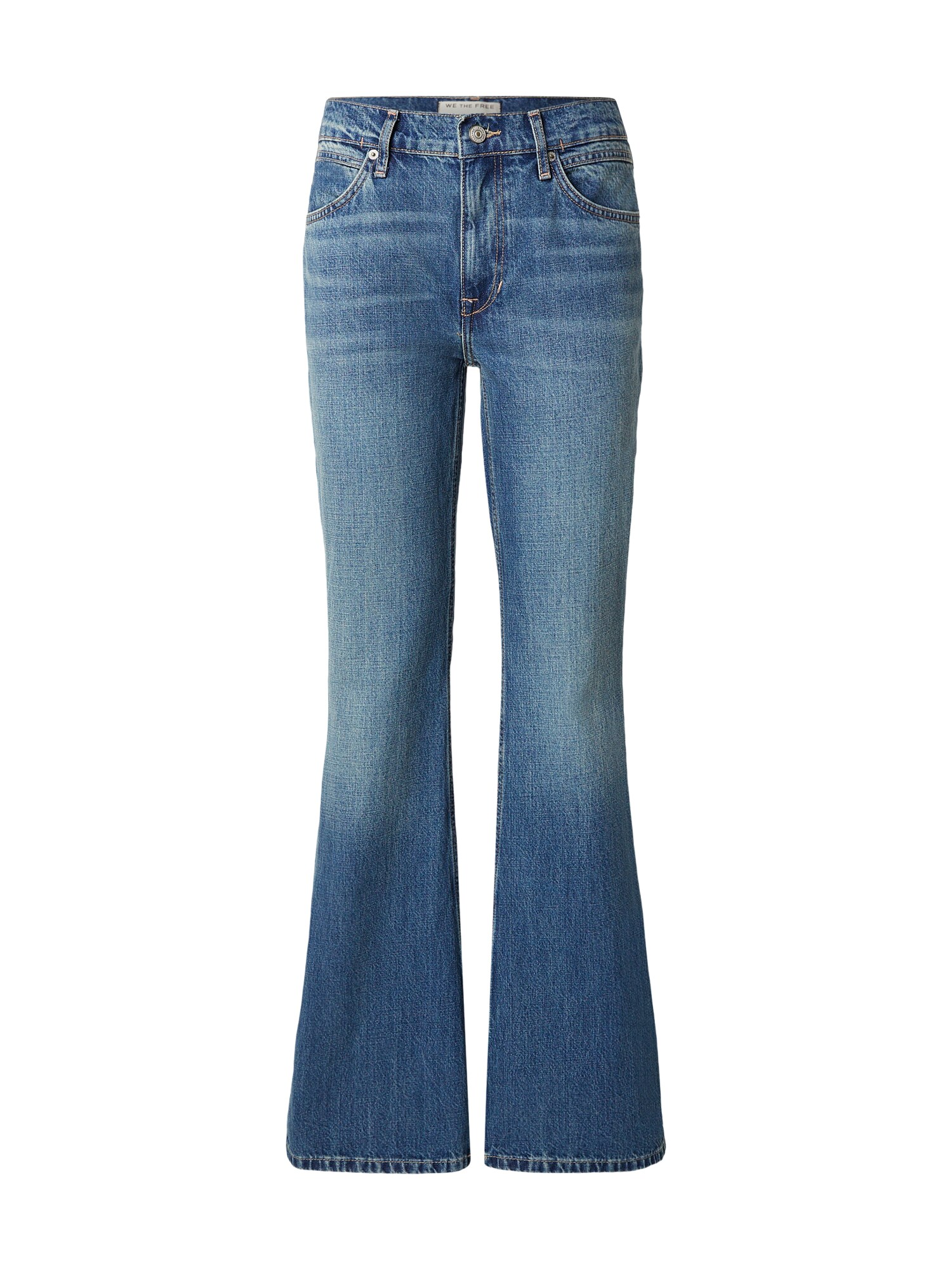 Free People Jeans WEST COAST  albastru denim