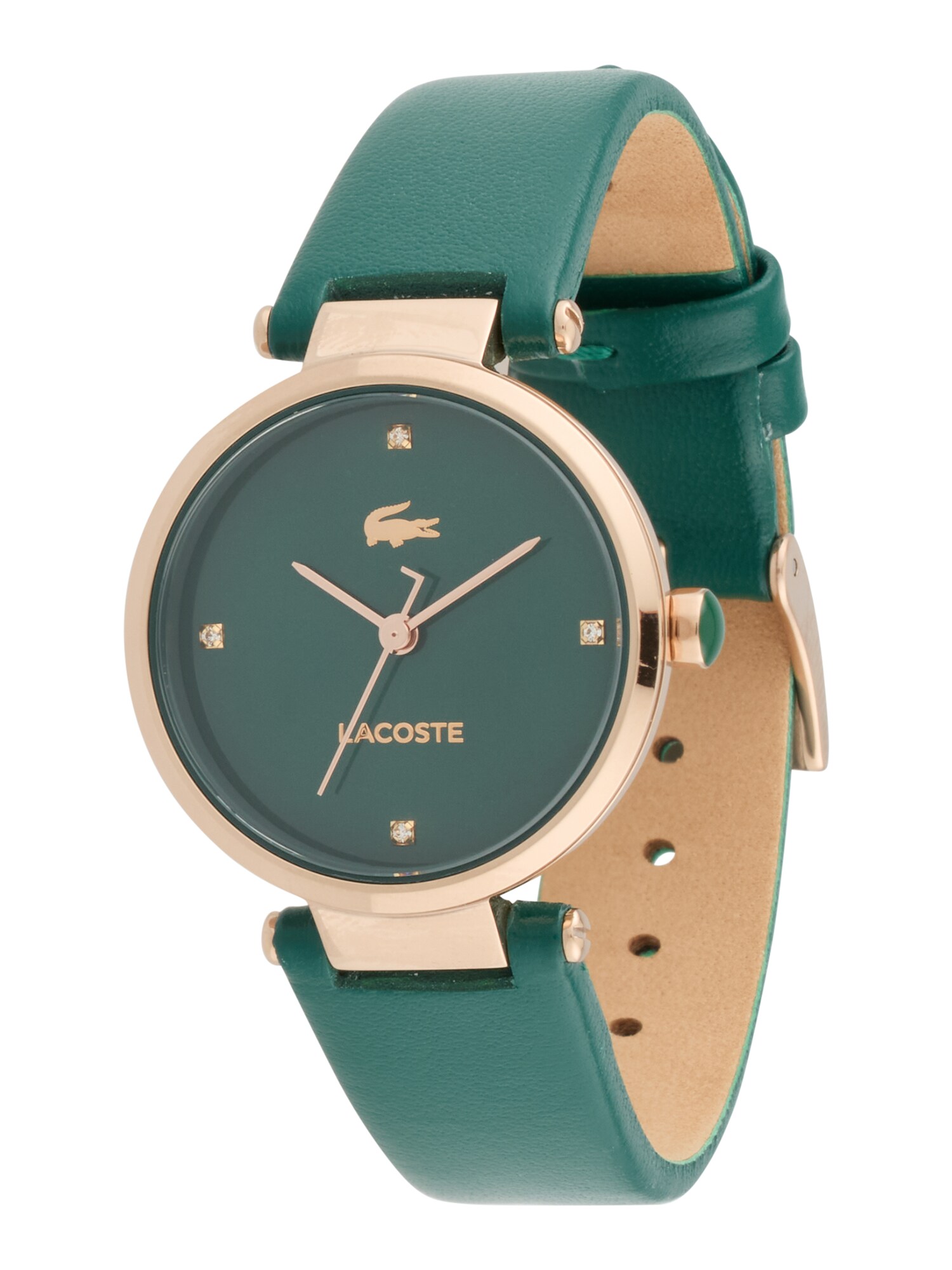 LACOSTE Analóg órák 'ORBA'  arany / smaragd akciós termékkép 1