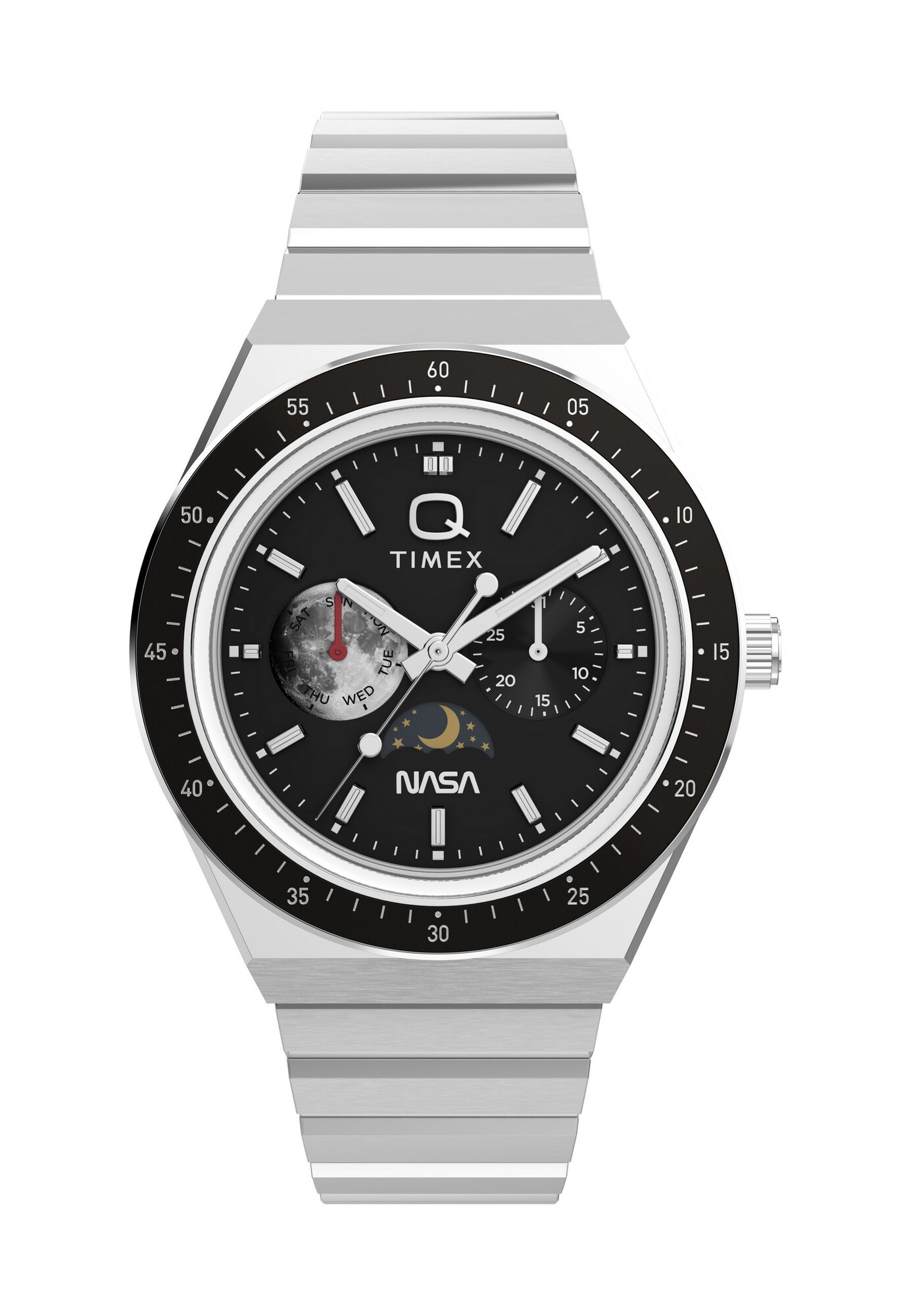 Timex Analoog Horloge Zwart / Zilver