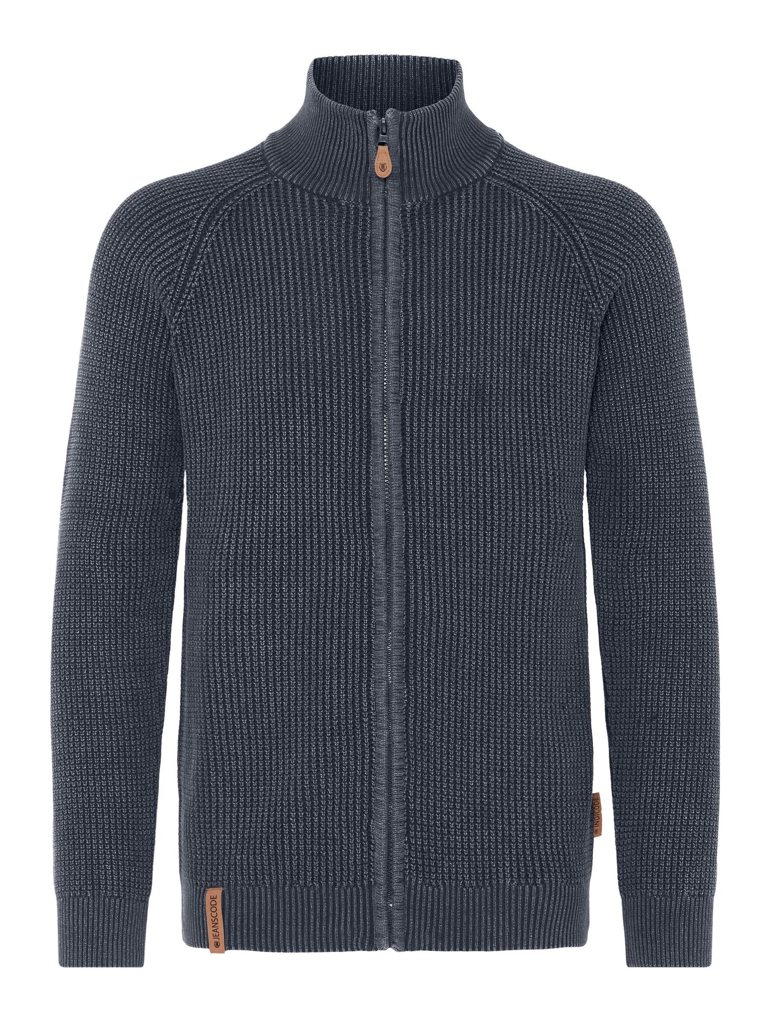 INDICODE JEANS Cárdigan ' IDRockly '  azul oscuro