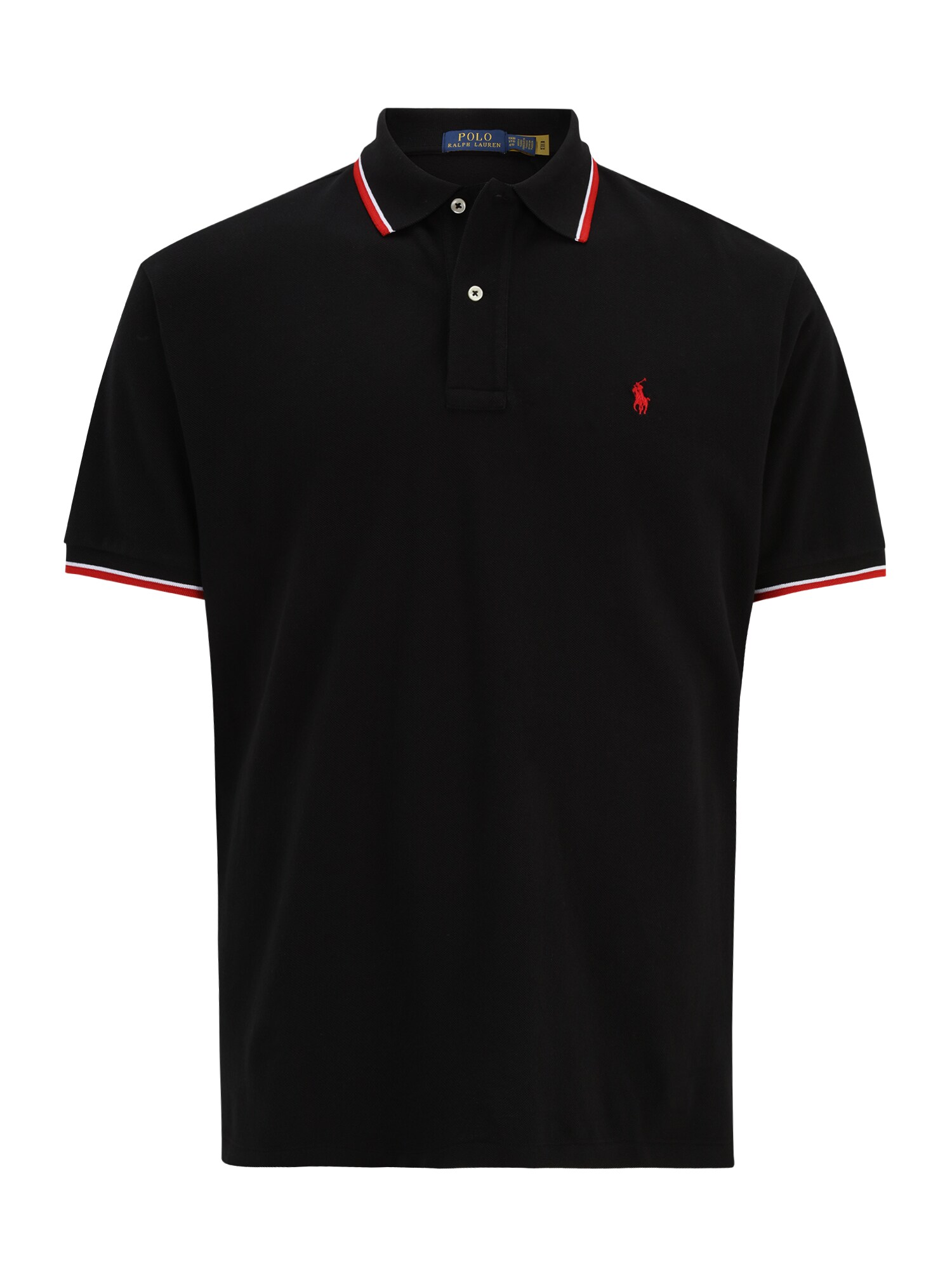 Polo Ralph Lauren Big & Tall Póló 'SSKCCMSLMM1'  piros / fekete / fehér akciós termékkép 1