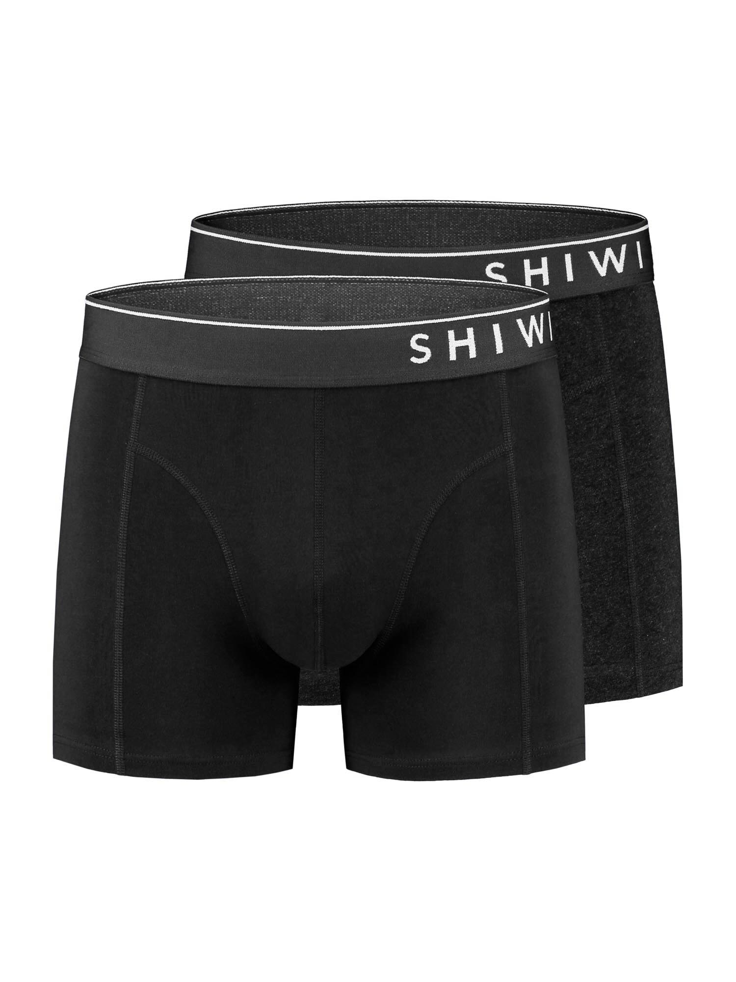 Shiwi Boxer trumpikės  juoda / balta