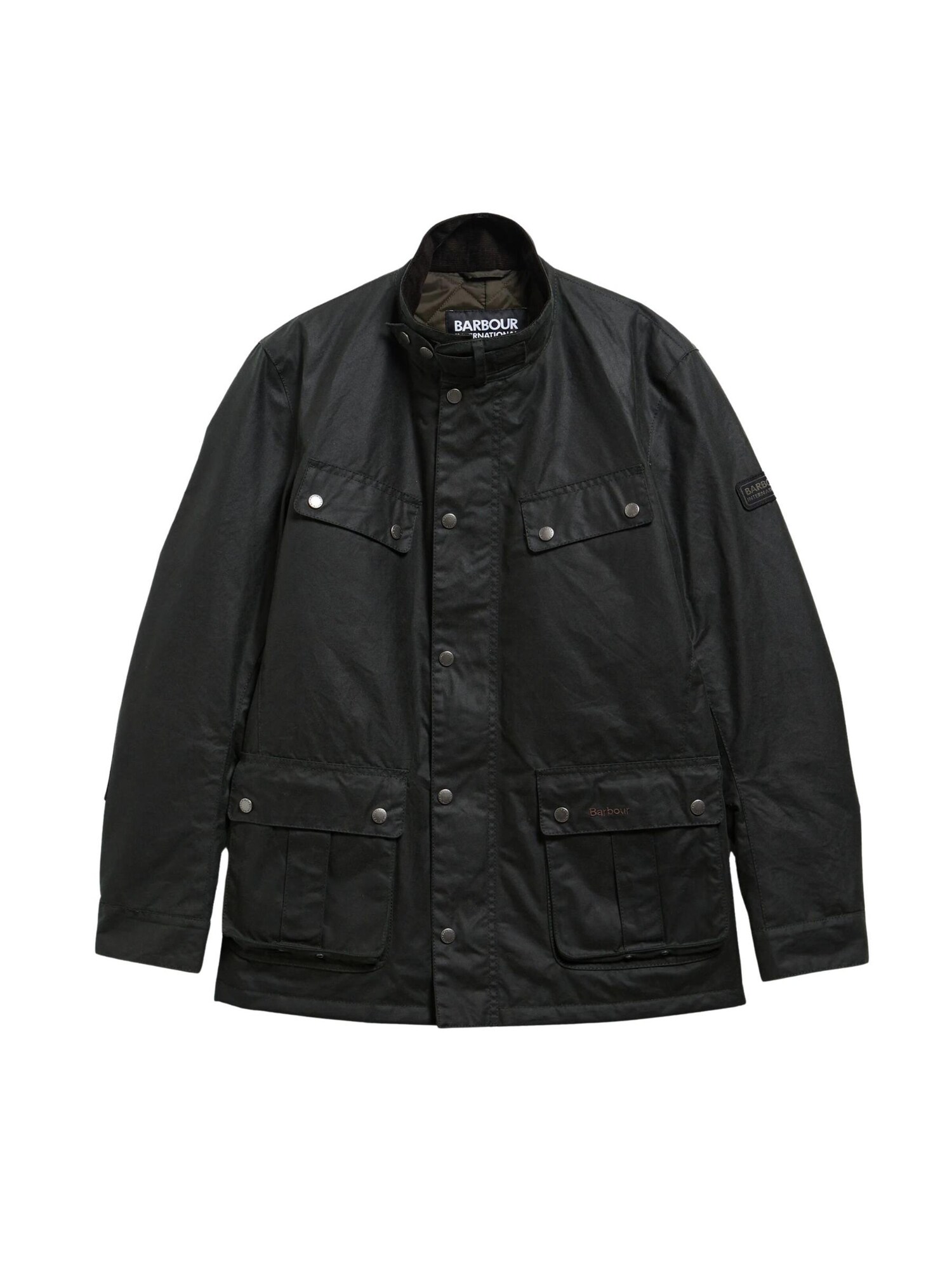 Barbour International Giacca invernale 'DUKE' verde scuro