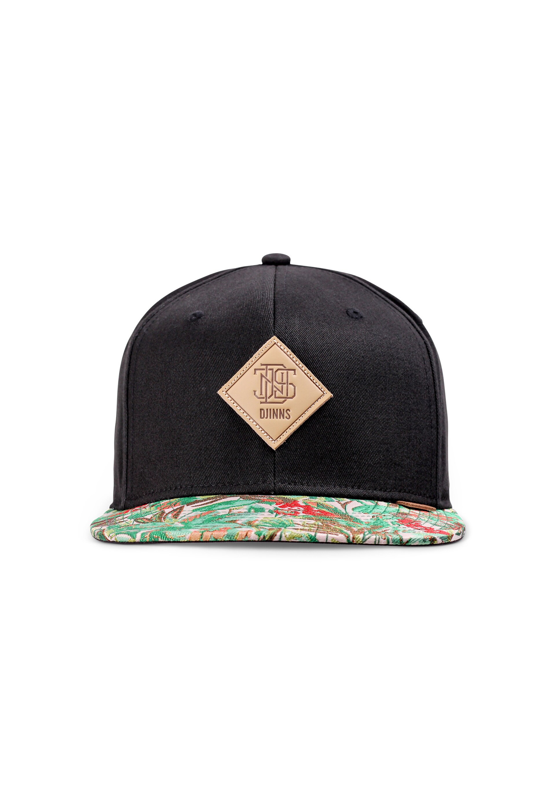DJINNS snapback Keps Woven Jungle Rev. Black/Multi Green Snapback herr – bild 2