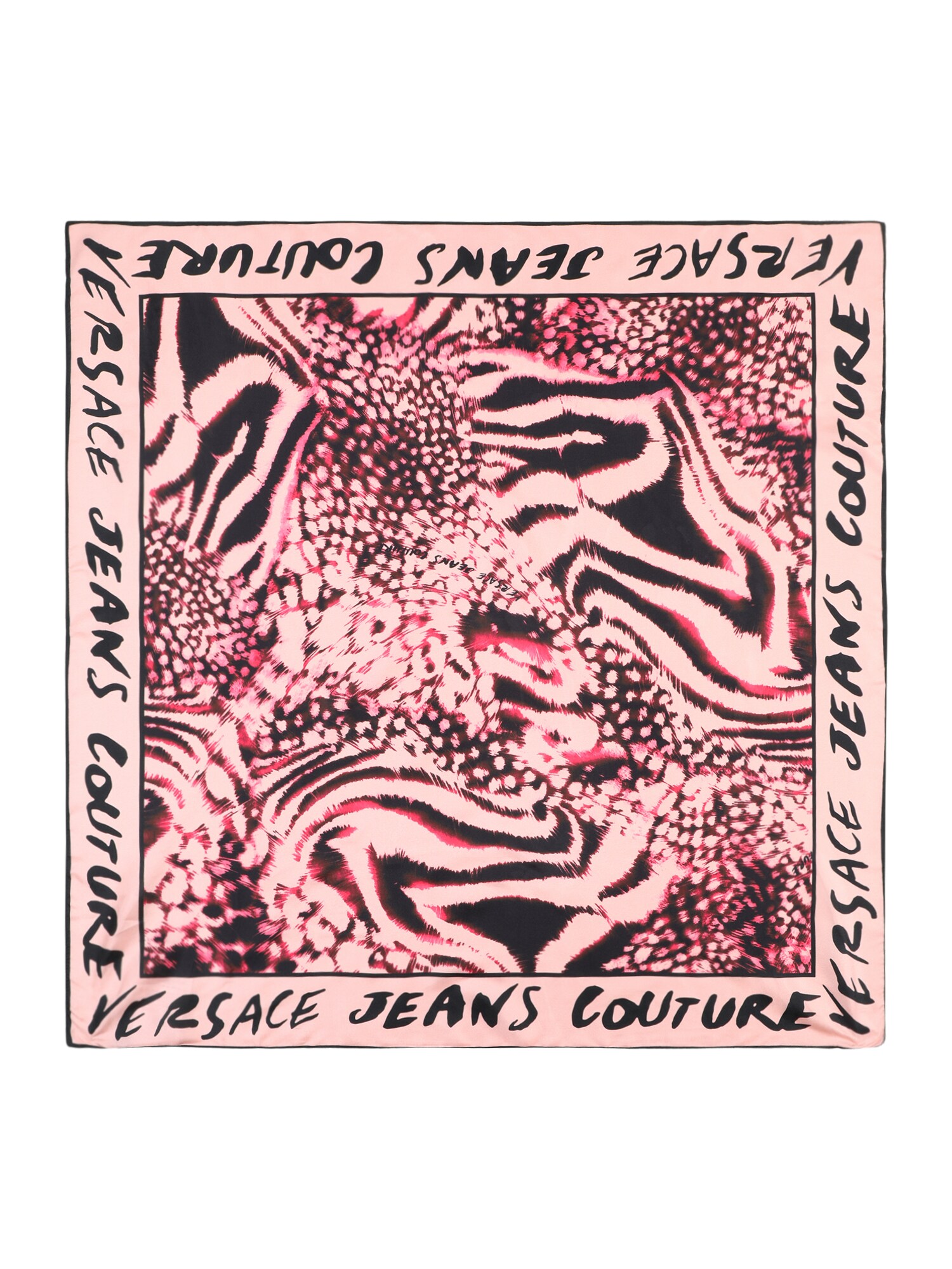 Versace Jeans Couture Kendő  rózsaszín / sötét-rózsaszín / fekete termék 2. képe
