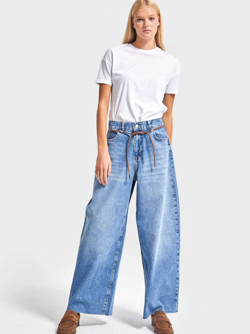 Jeans 'Loose Mid Rise Jeans (Lenght 26)'