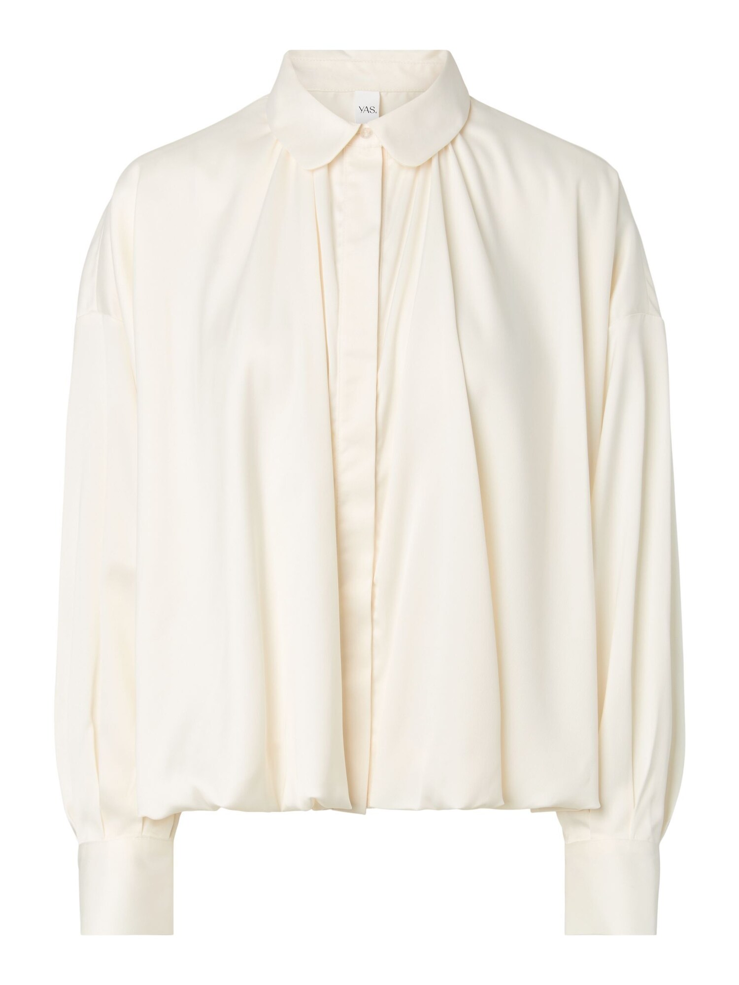 YAS Blusa 'YASPella' blanco lana