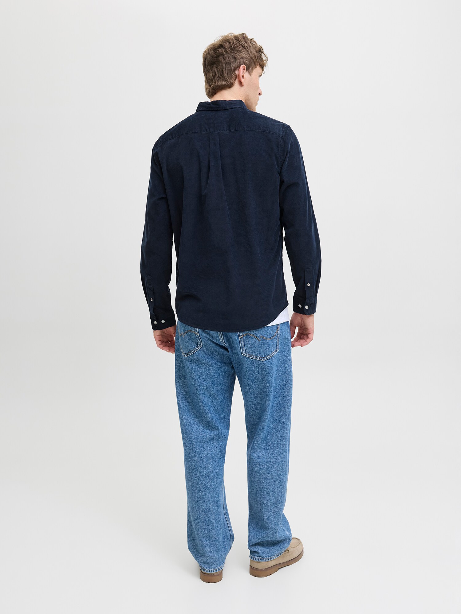 JACK & JONES Košeľa 'JJEClassic' tmavomodrá (obrázok 3)