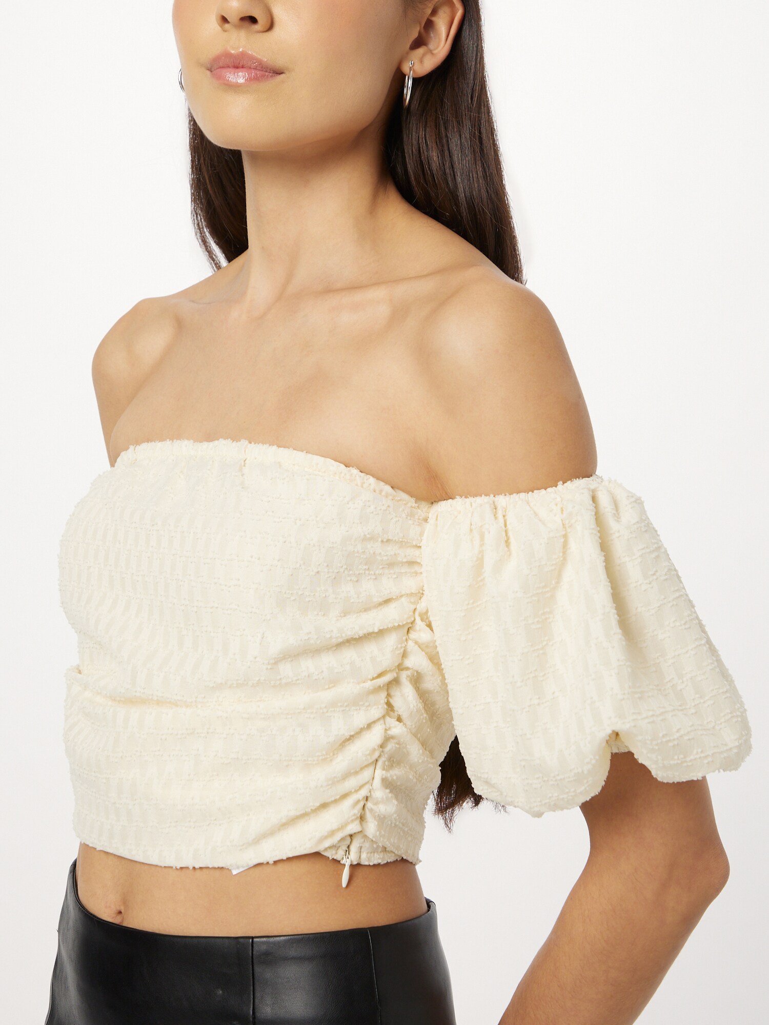 Nasty Gal Blúzka béžová (obrázok 5)
