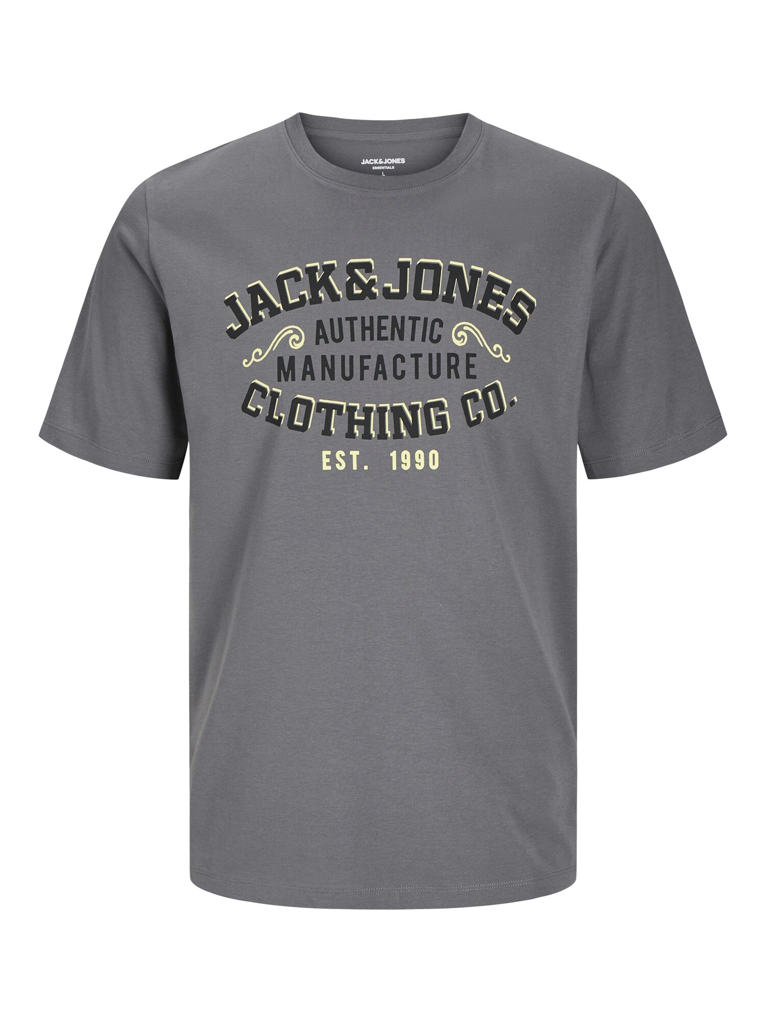 JACK & JONES Tričko modrá / sivá / svetlozelená / biela (obrázok 5)